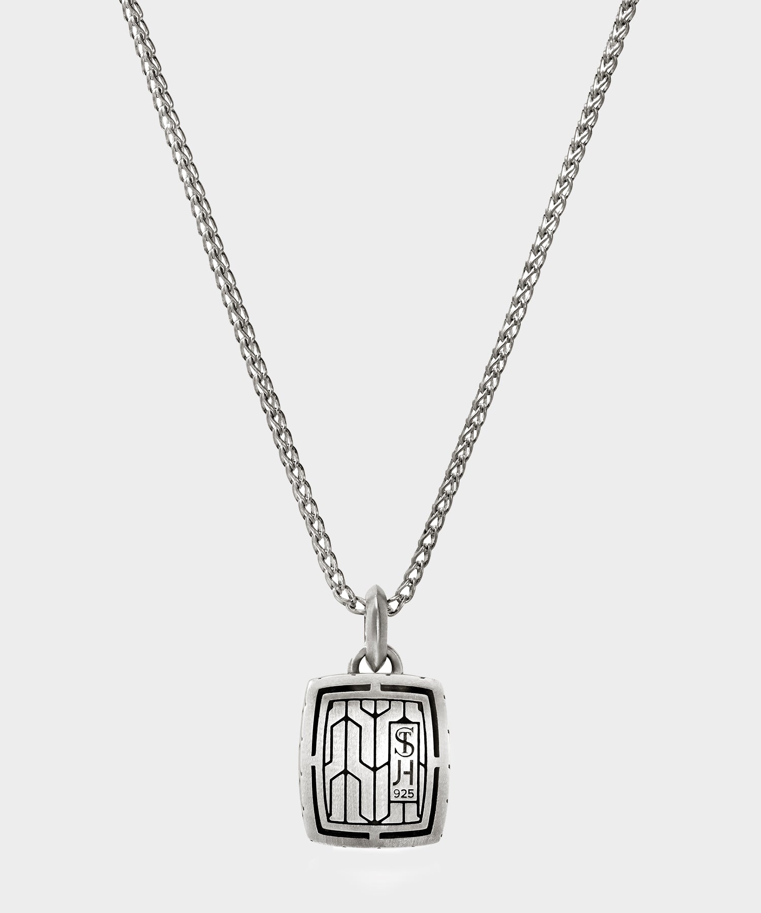 Todd Snyder x John Hardy Silver Anchor Dog Tag Pendant - Image 2