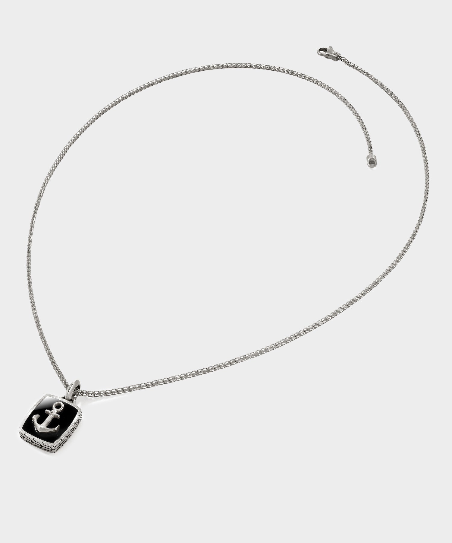 Todd Snyder x John Hardy Silver Anchor Dog Tag Pendant - Image 3