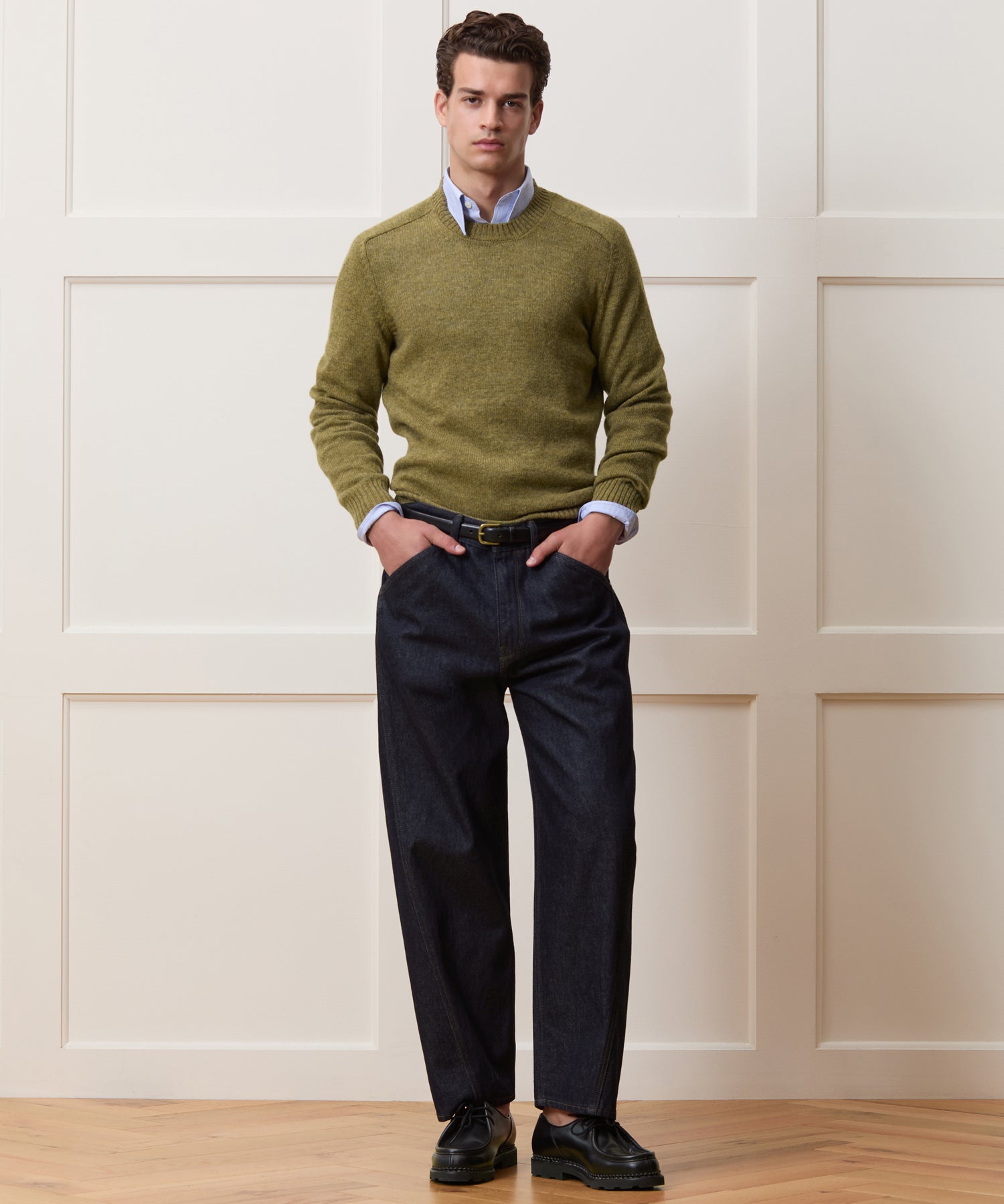 Italian Wool Crewneck Sweater - Image 3