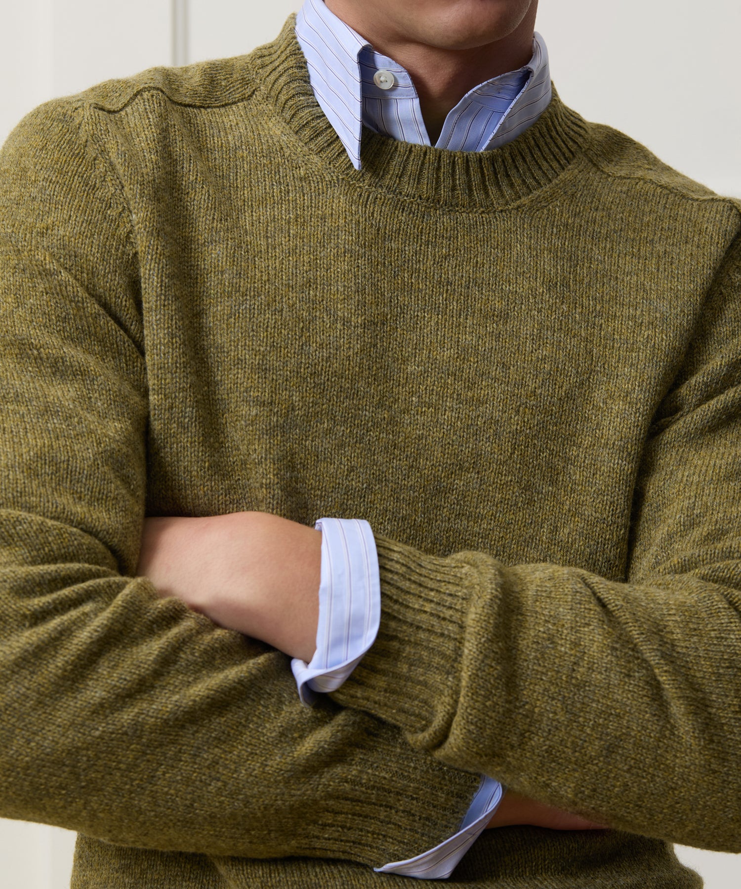 Italian Wool Crewneck Sweater - Image 4