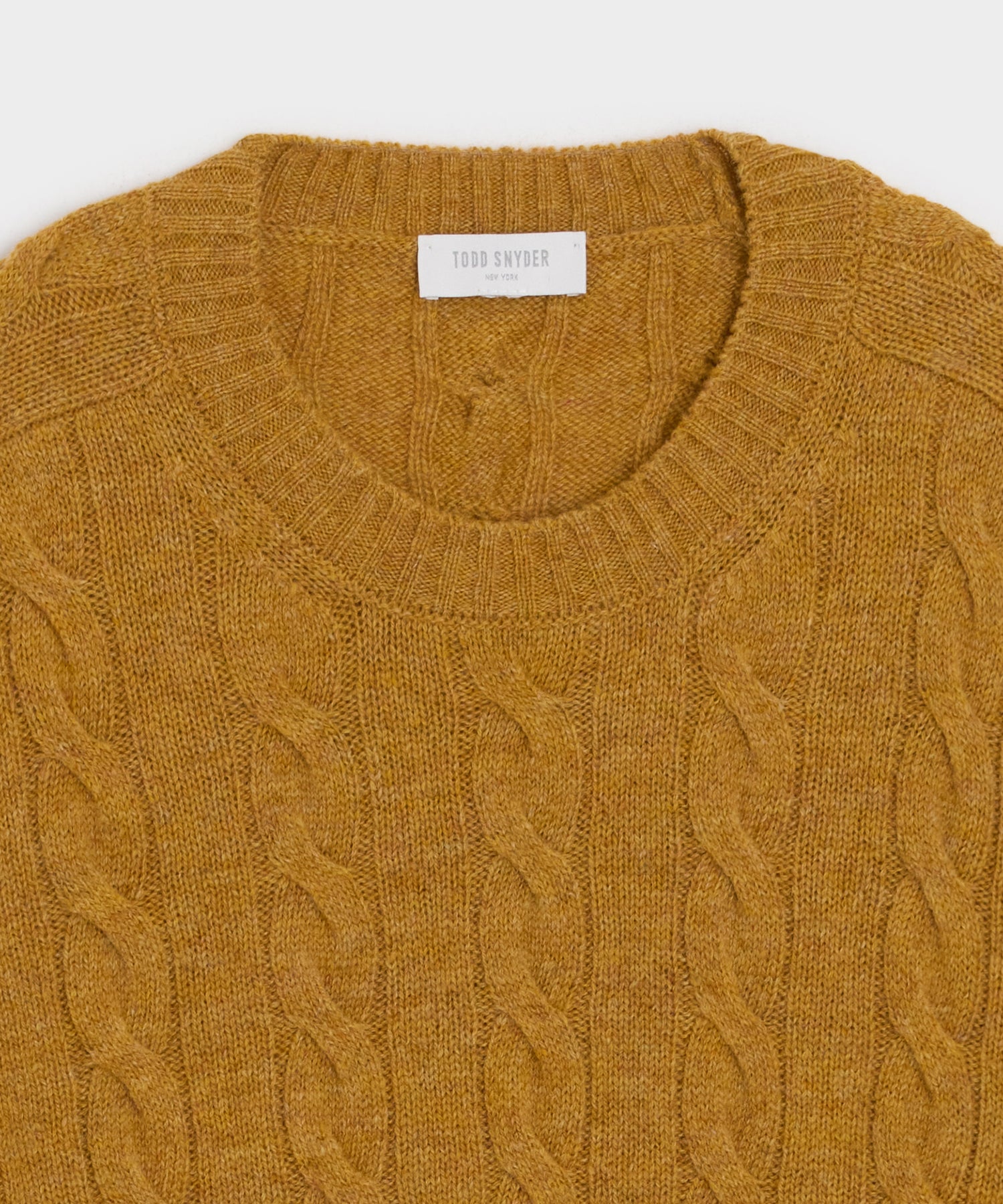 Italian Wool Cable Knit Sweater - Image 6