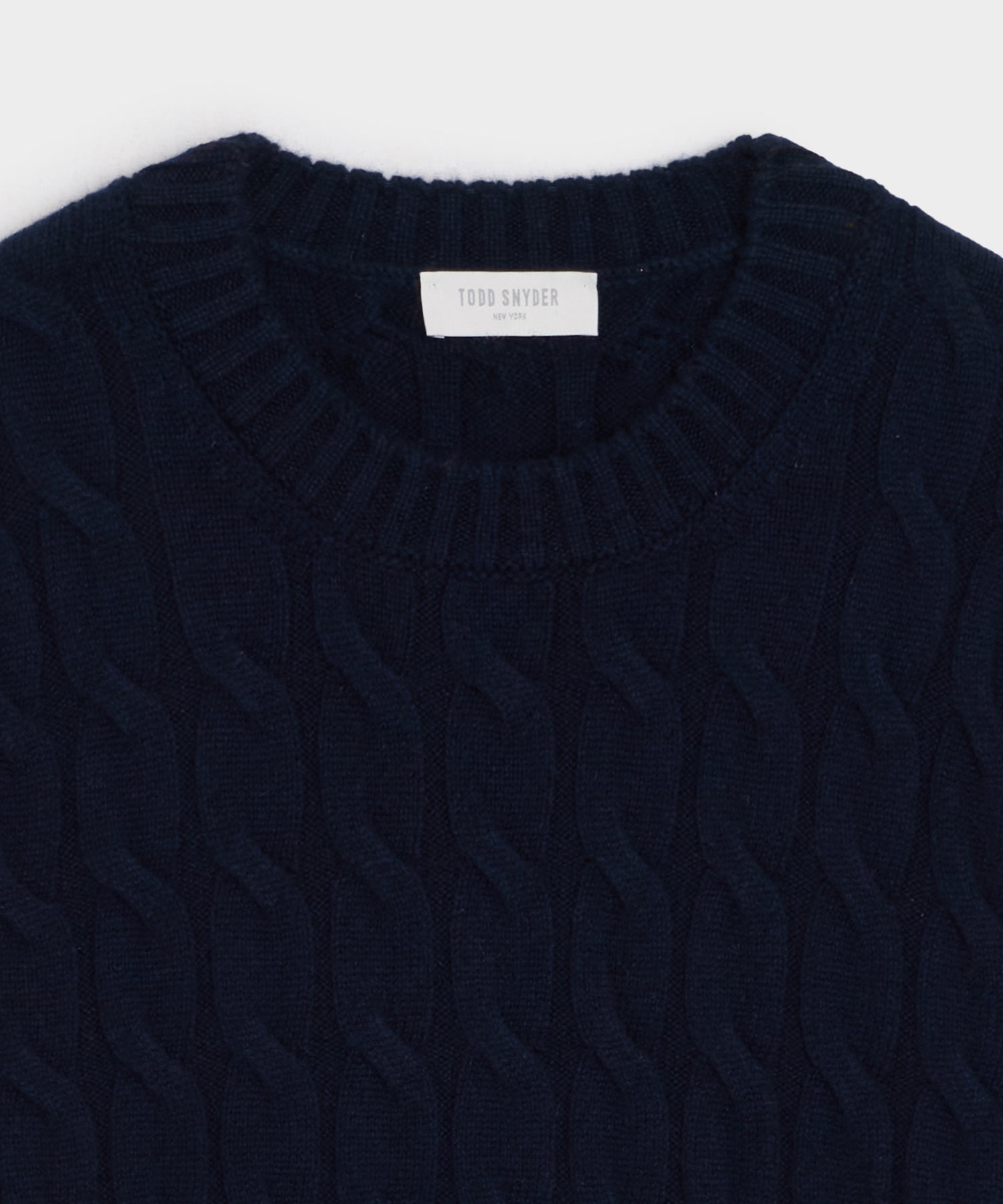 Italian Cashmere Cable Knit Sweater - Image 6