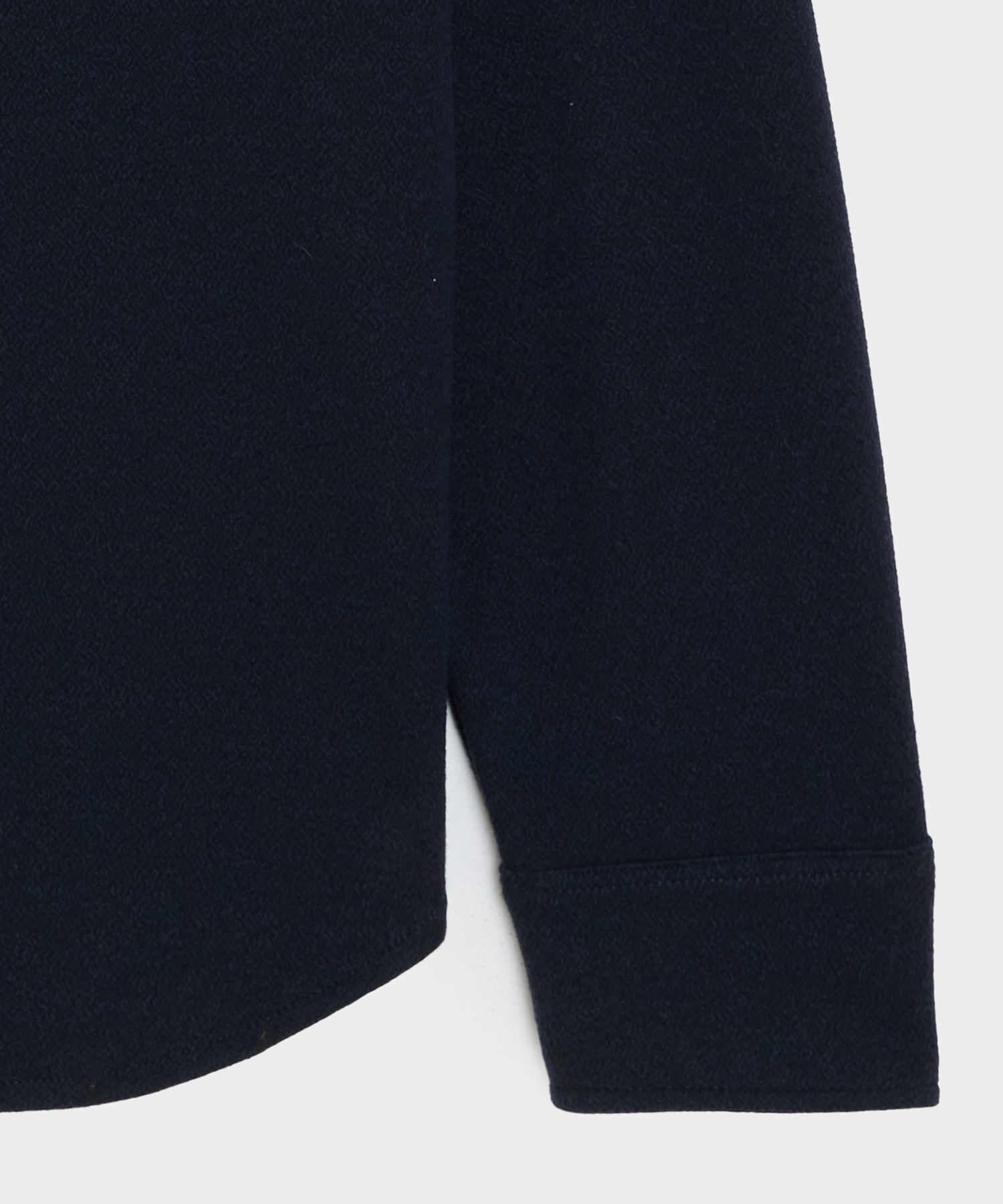 Knit Military Shirt Jacket - Image 7
