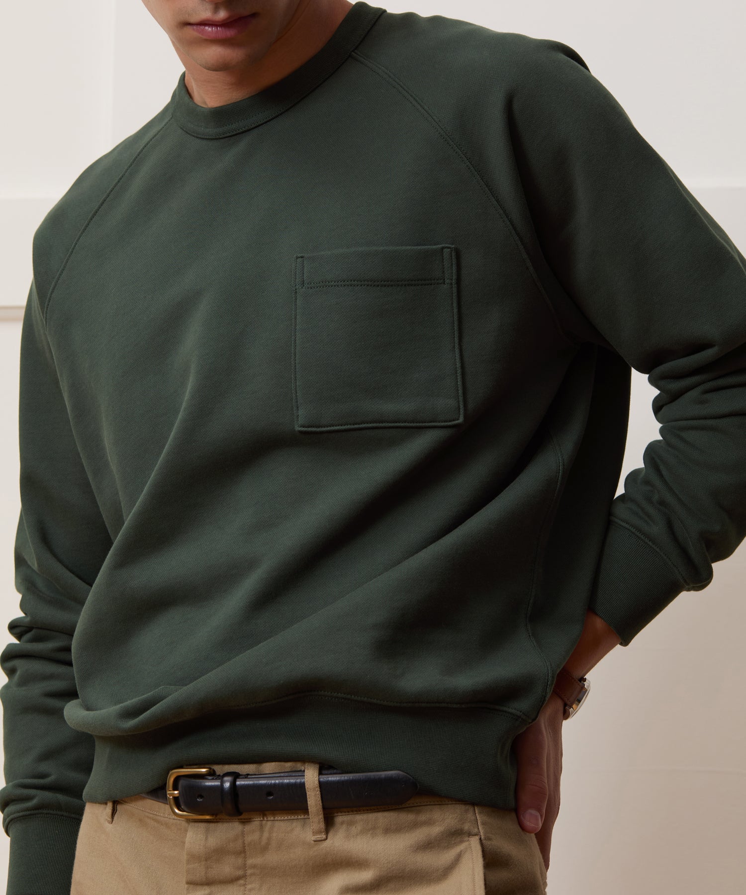Portuguese Terry Pocket Sweatshirt - Image 4