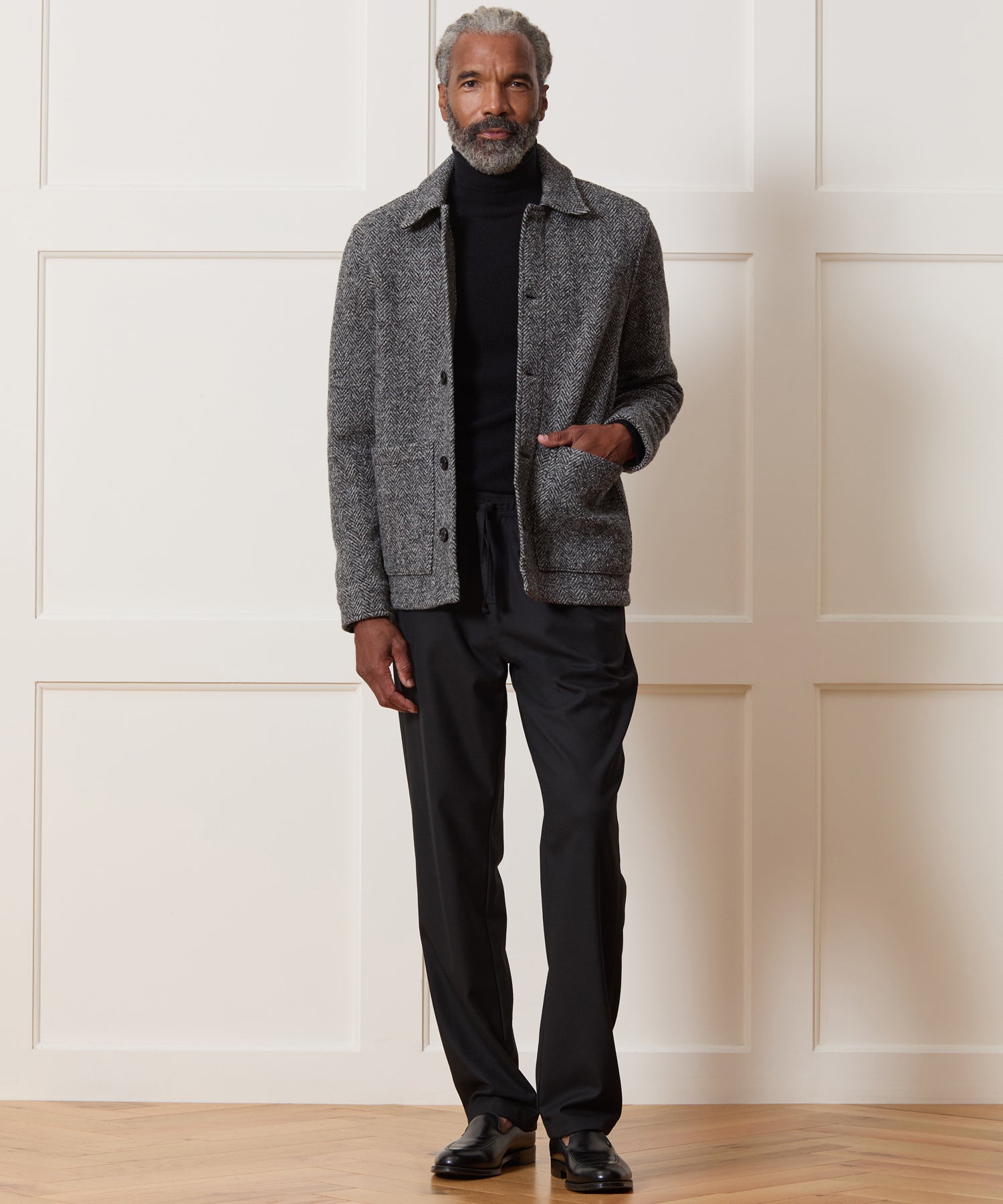 Boiled Wool Chore Coat - Image 3