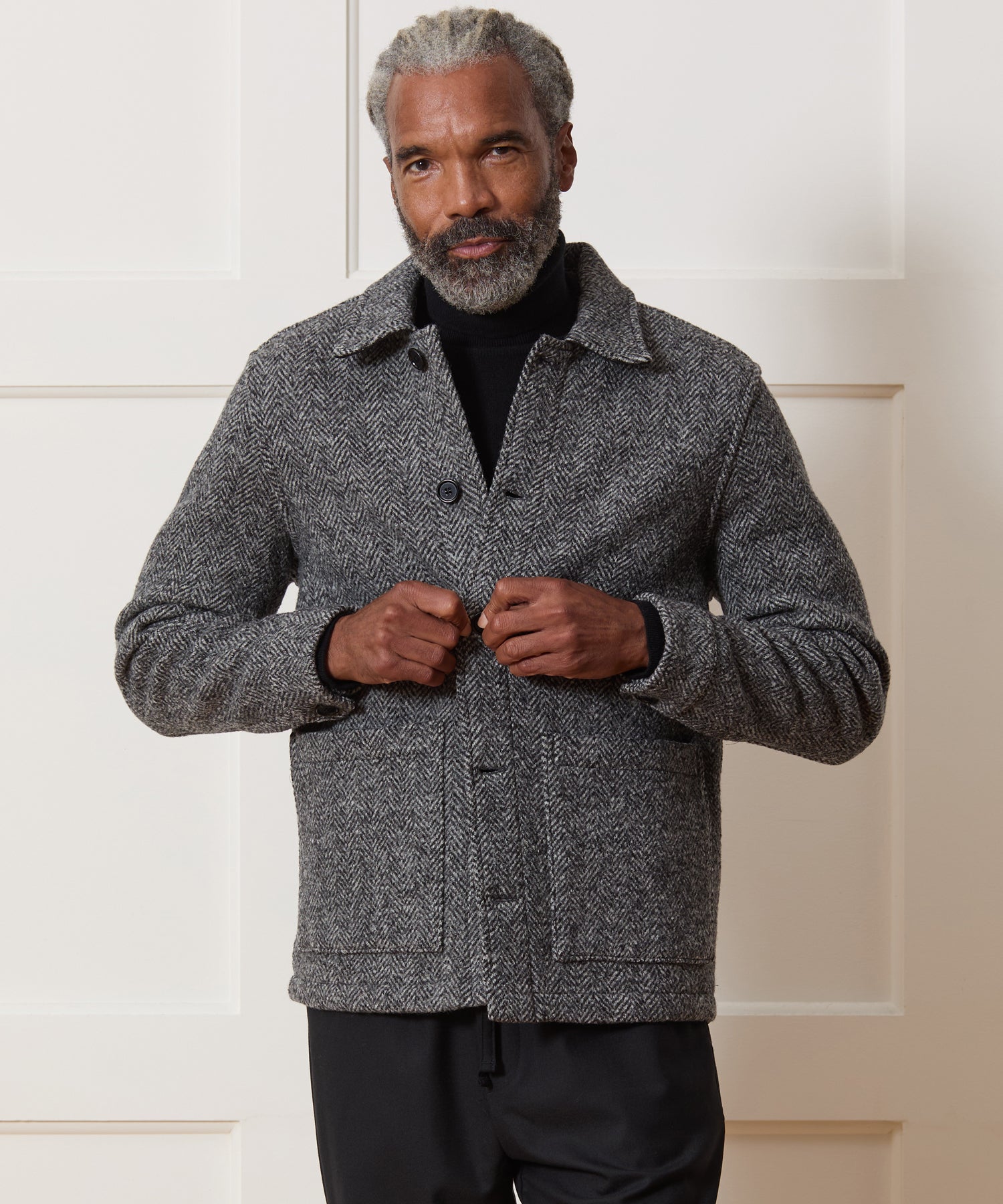 Boiled Wool Chore Coat - Image 2