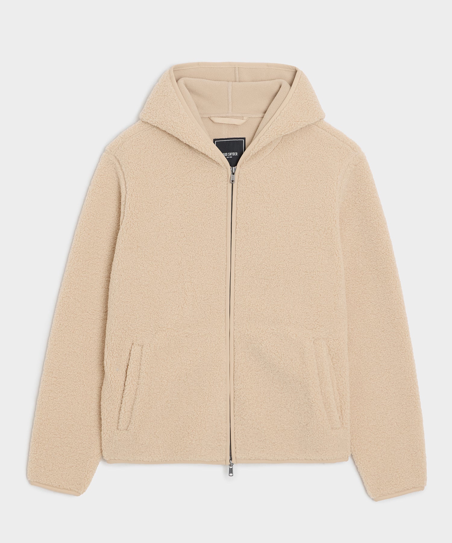 Sherpa Fleece Lodge Full-Zip Hoodie
