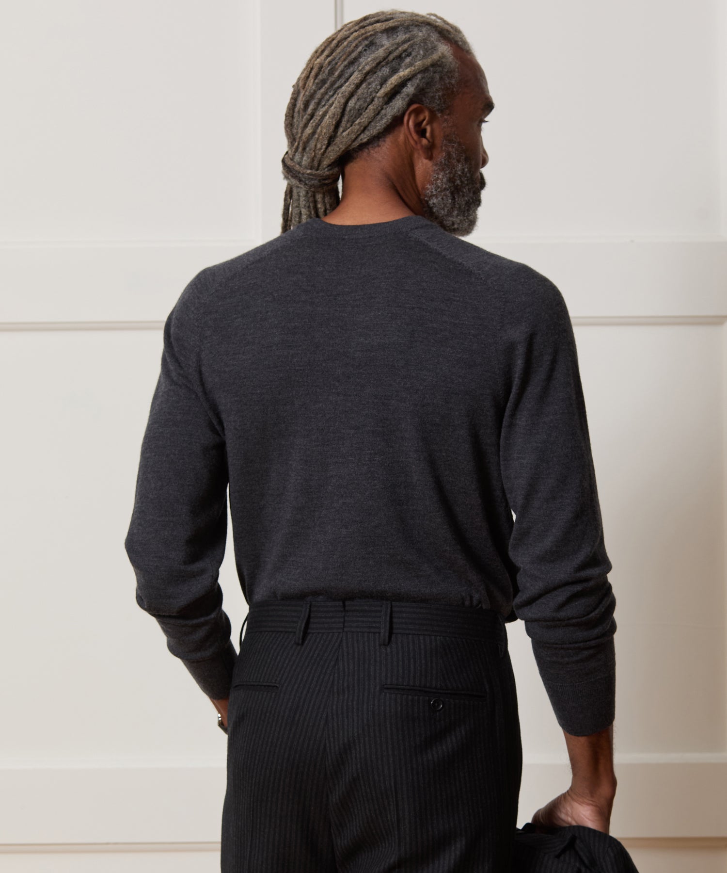 Merino V-Neck Sweater - Image 4