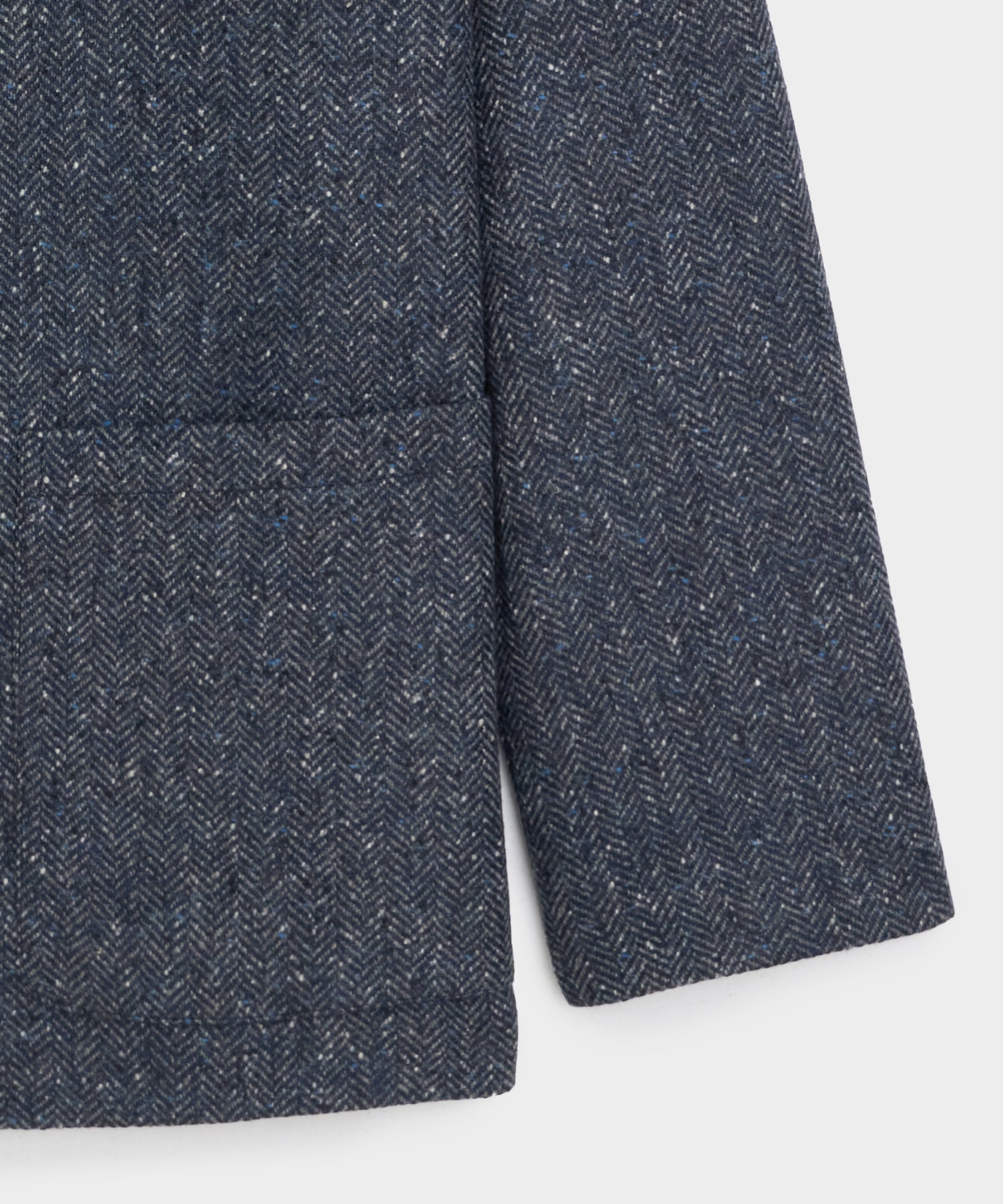 Italian Wool Herringbone Chore Coat - Image 7