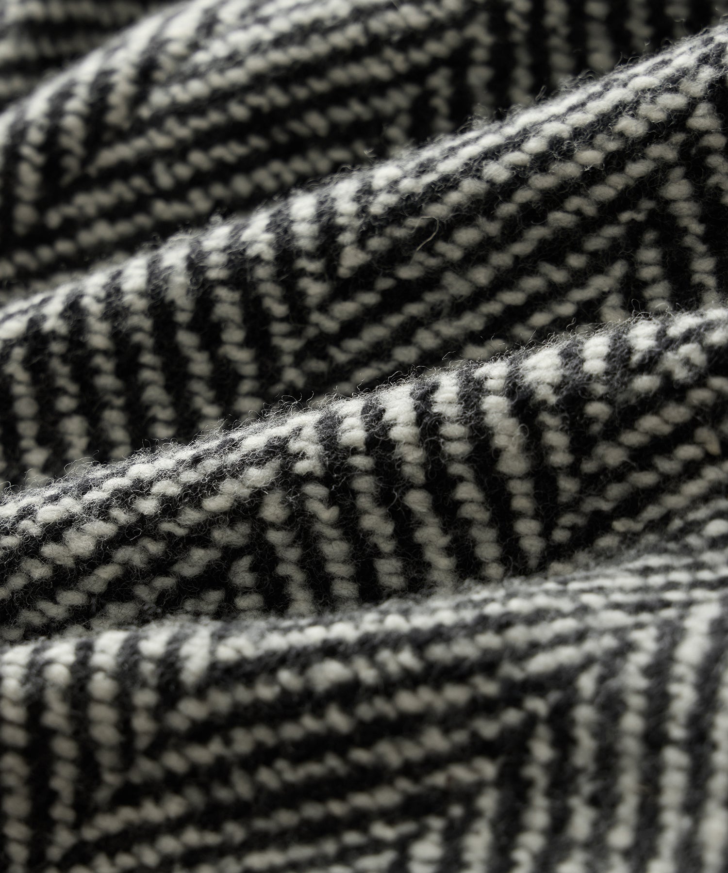Italian Wool Herringbone Officer Coat - Image 9