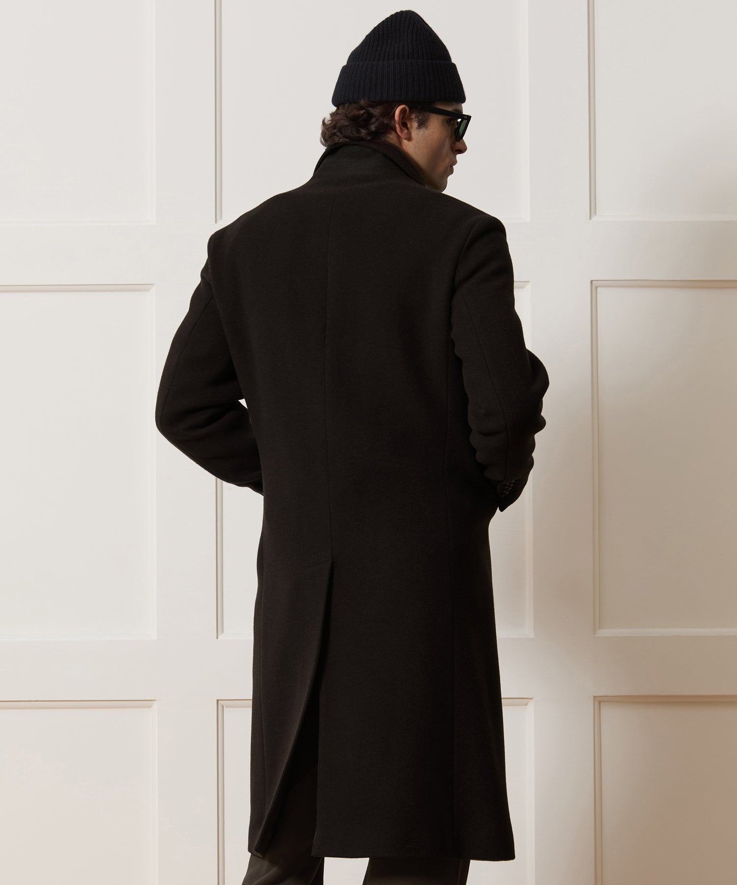 Italian Wool-Cashmere Double-Breasted Topcoat - Image 5