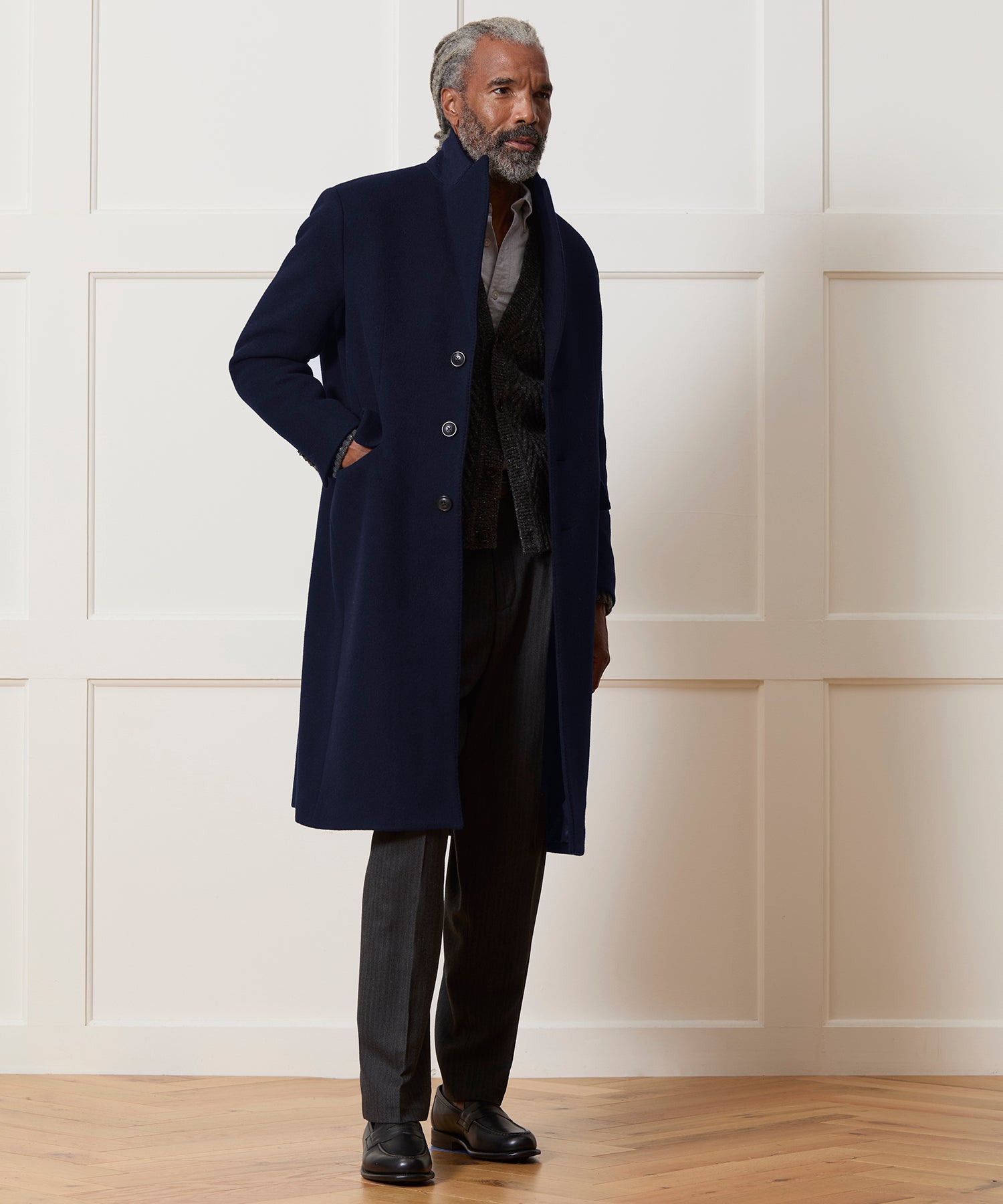 Italian Wool-Cashmere Topcoat - Image 2