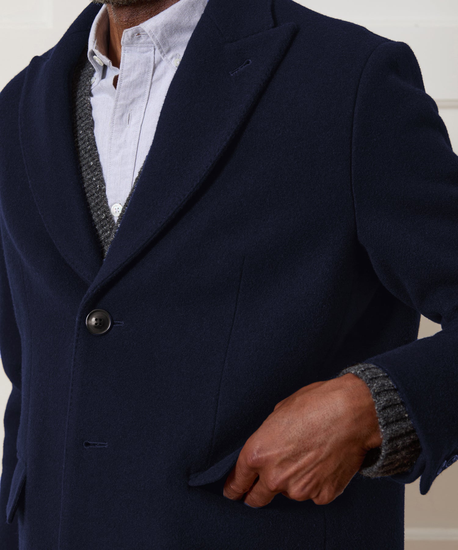 Italian Wool-Cashmere Topcoat - Image 4