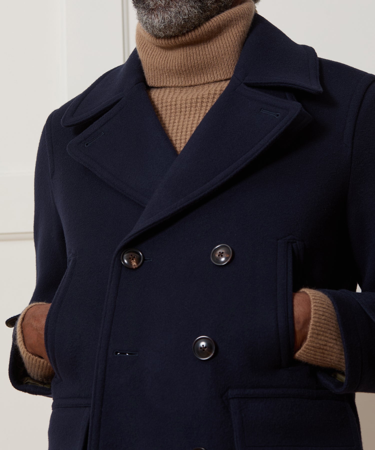 Italian Wool-Alpaca Peacoat - Image 3