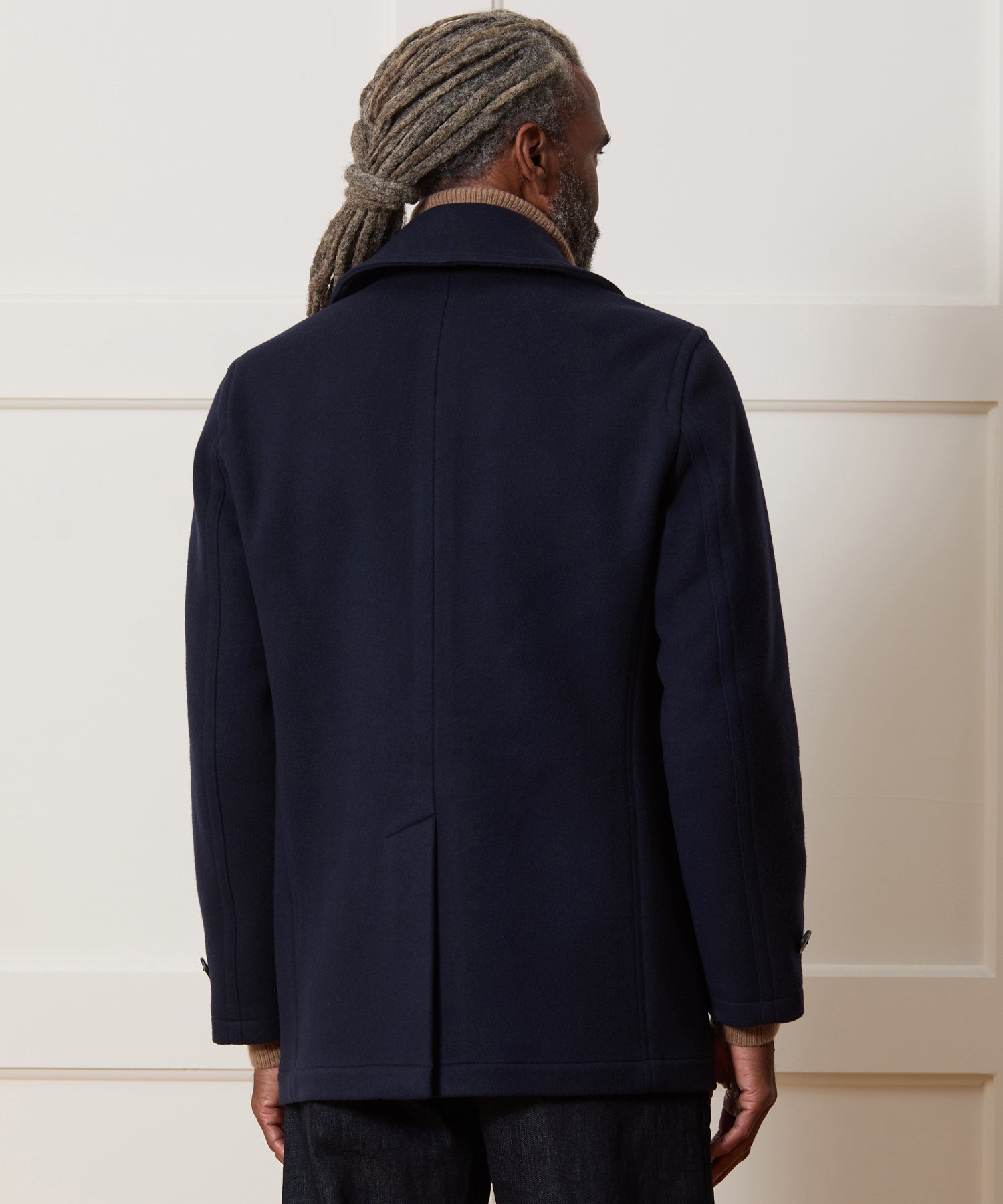 Italian Wool-Cashmere Peacoat - Image 5