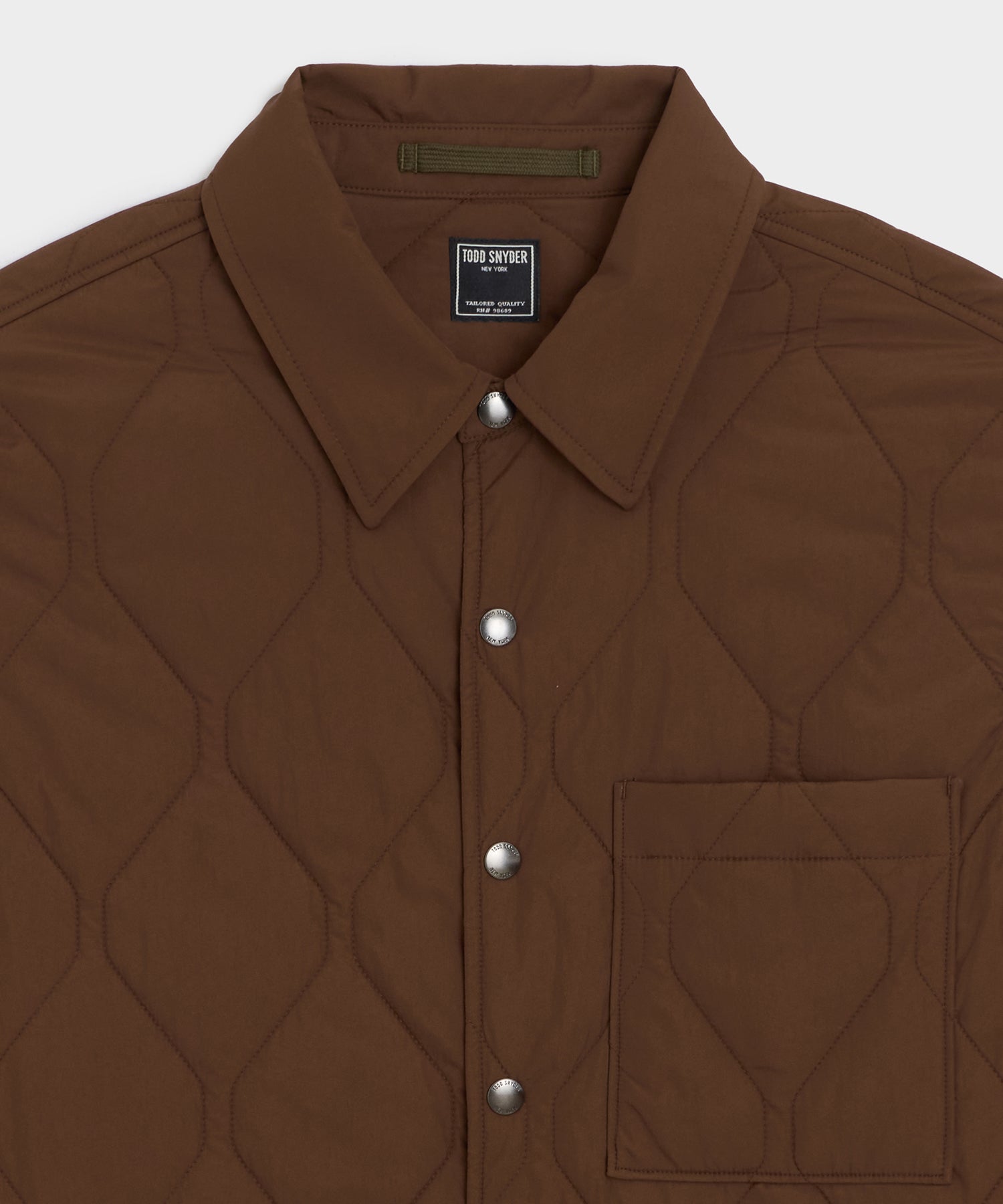 Quilted Filled Shirt Jacket - Image 6