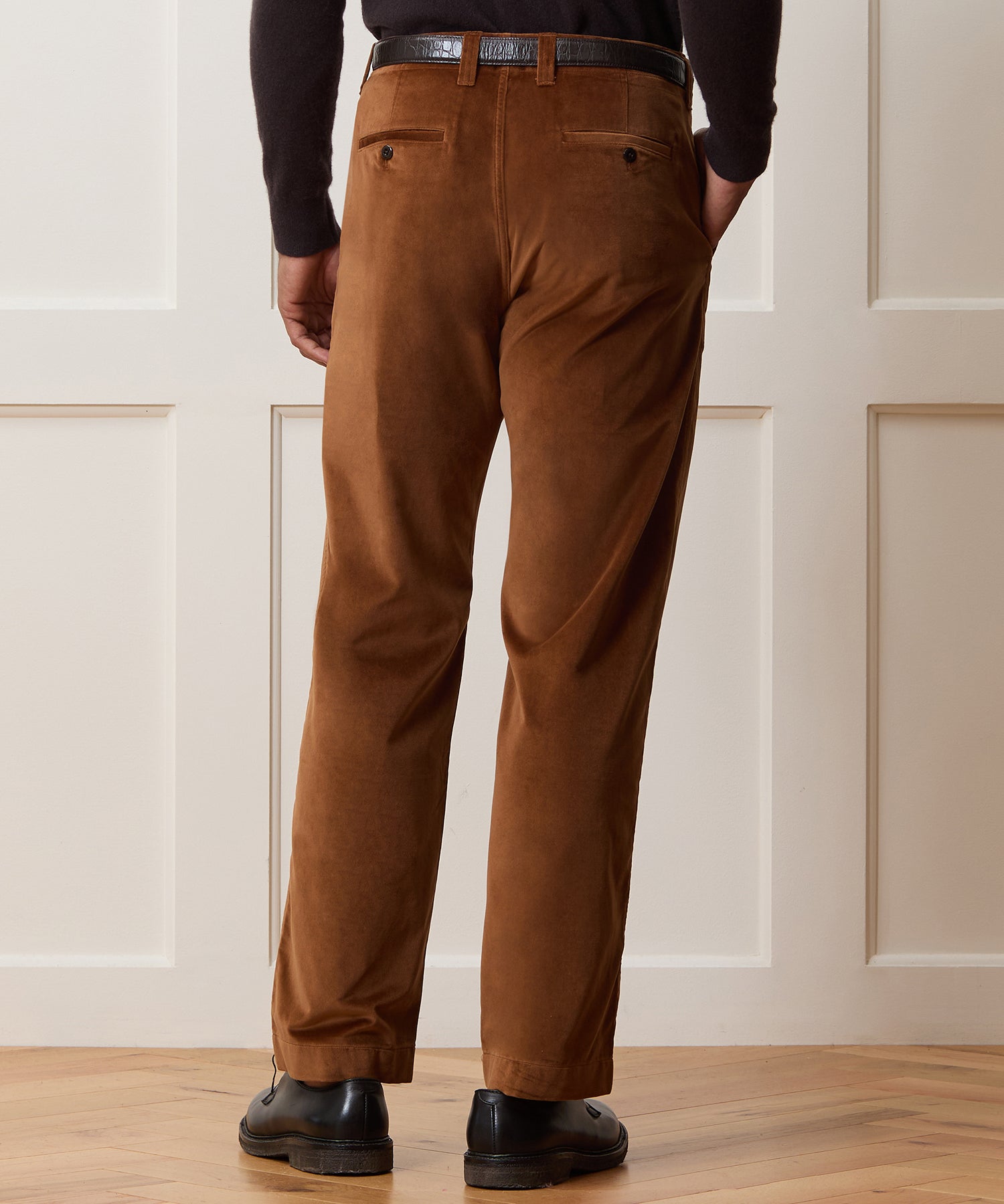 Relaxed Italian Velvet Trouser - Image 5