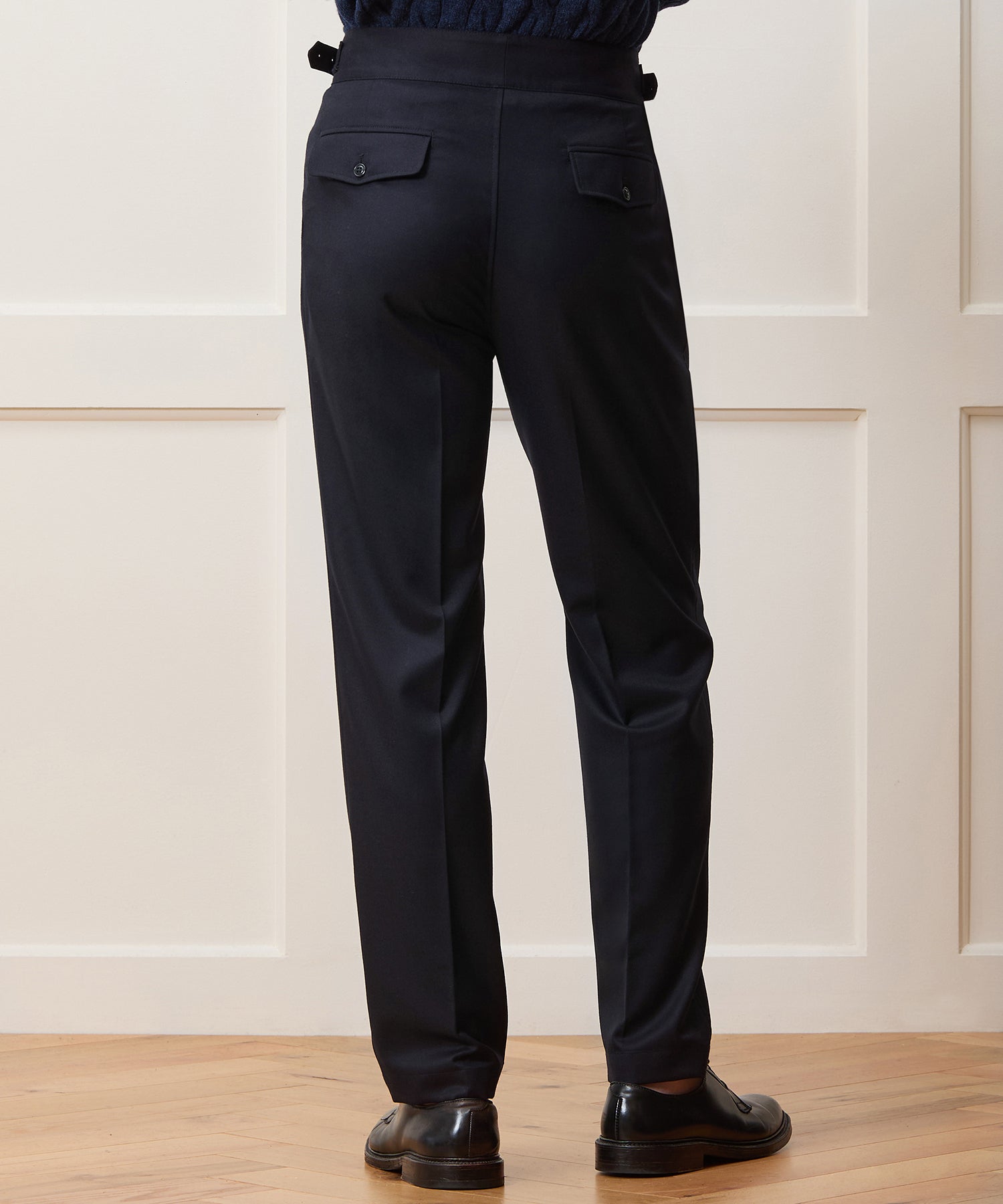 Italian Flannel Gurkha Trouser - Image 5
