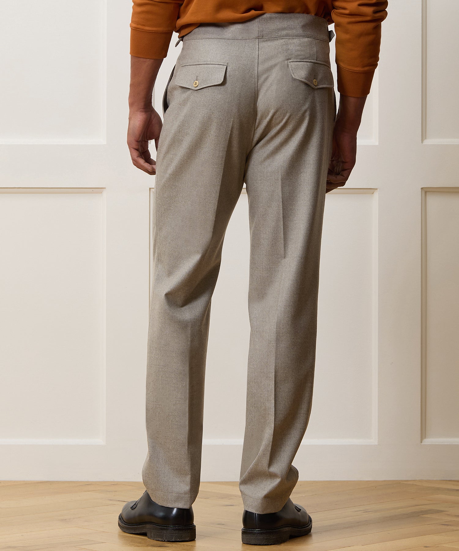 Italian Flannel Gurkha Trouser - Image 5