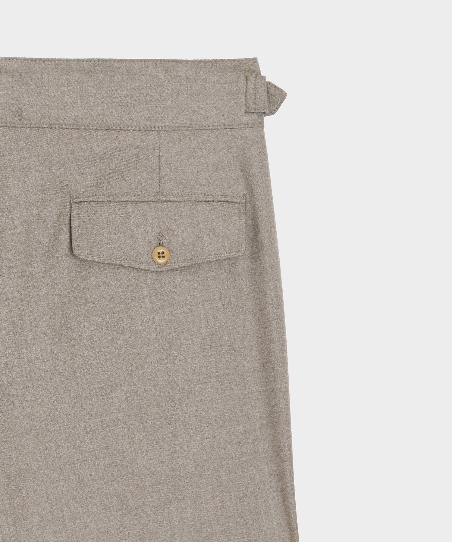 Italian Flannel Gurkha Trouser - Image 7