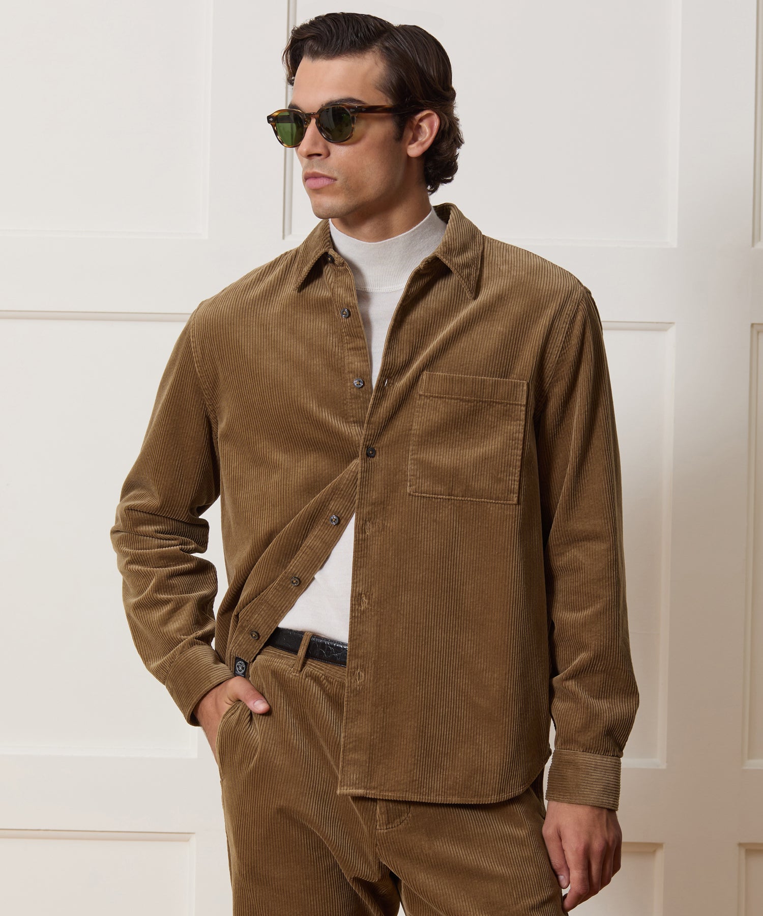 Corduroy Big Shirt - Image 2