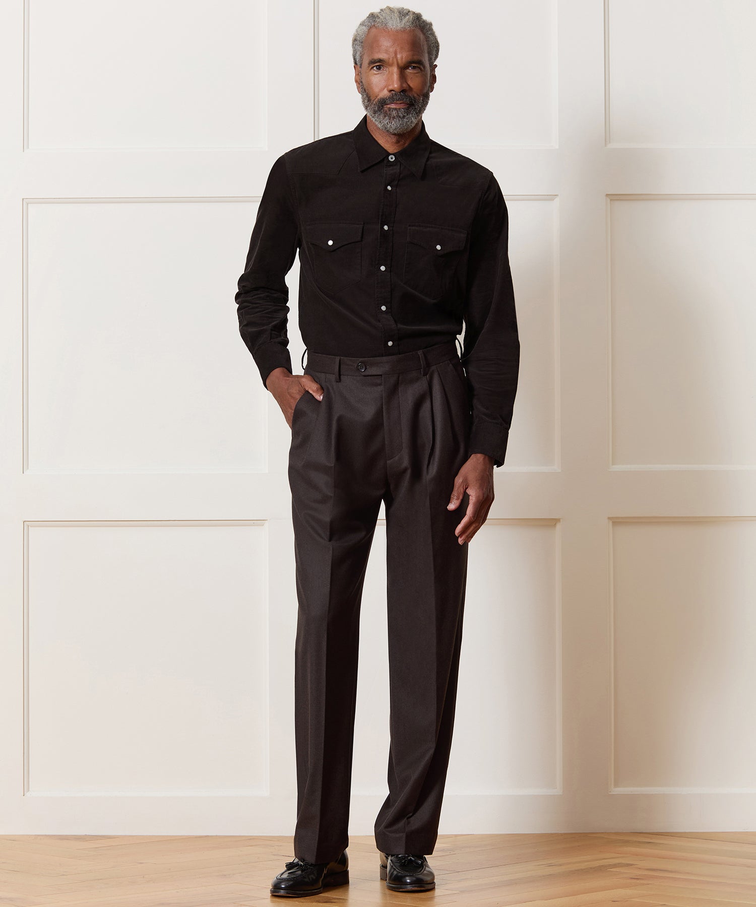 Corduroy Western Shirt - Image 3