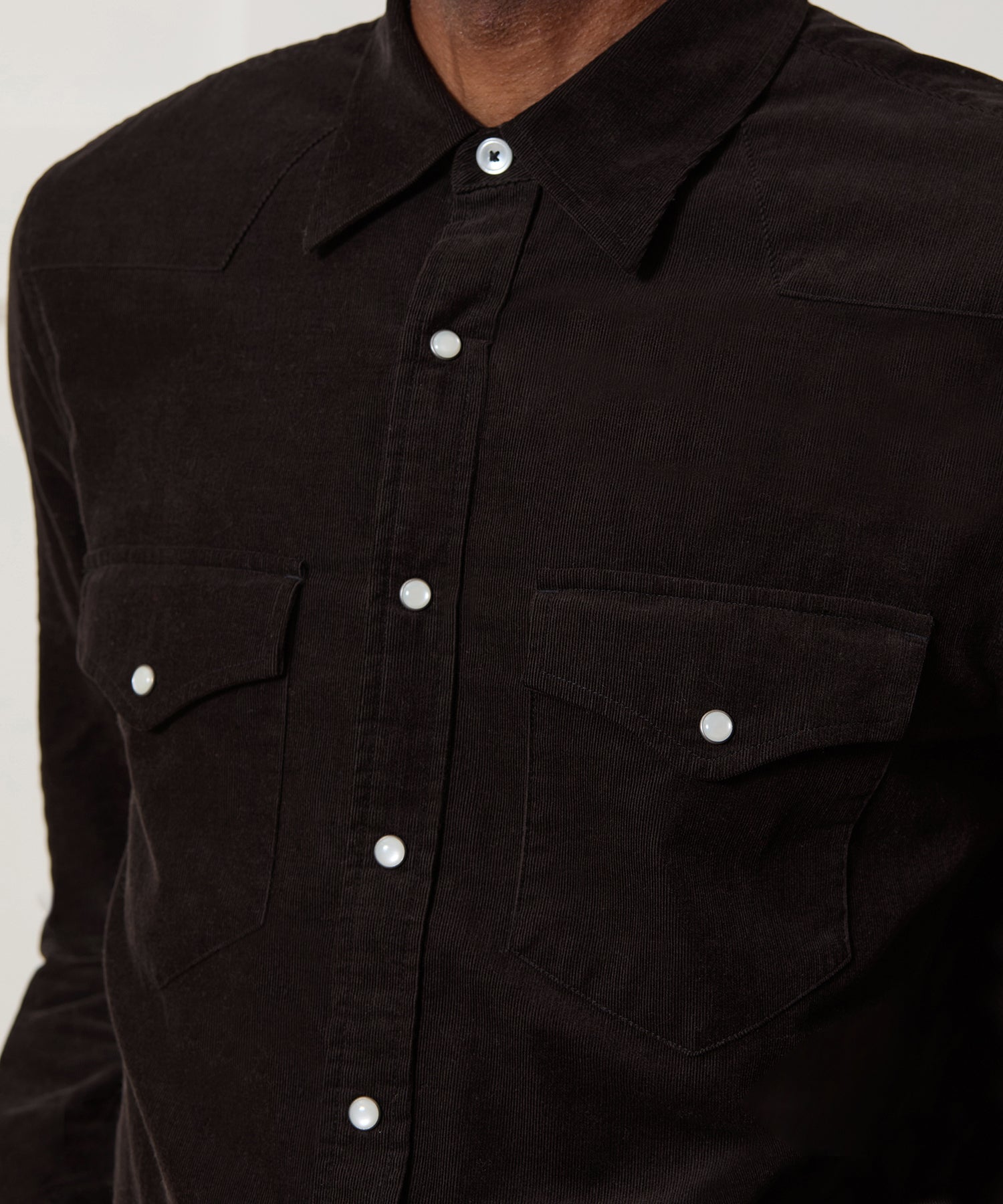 Corduroy Western Shirt - Image 4
