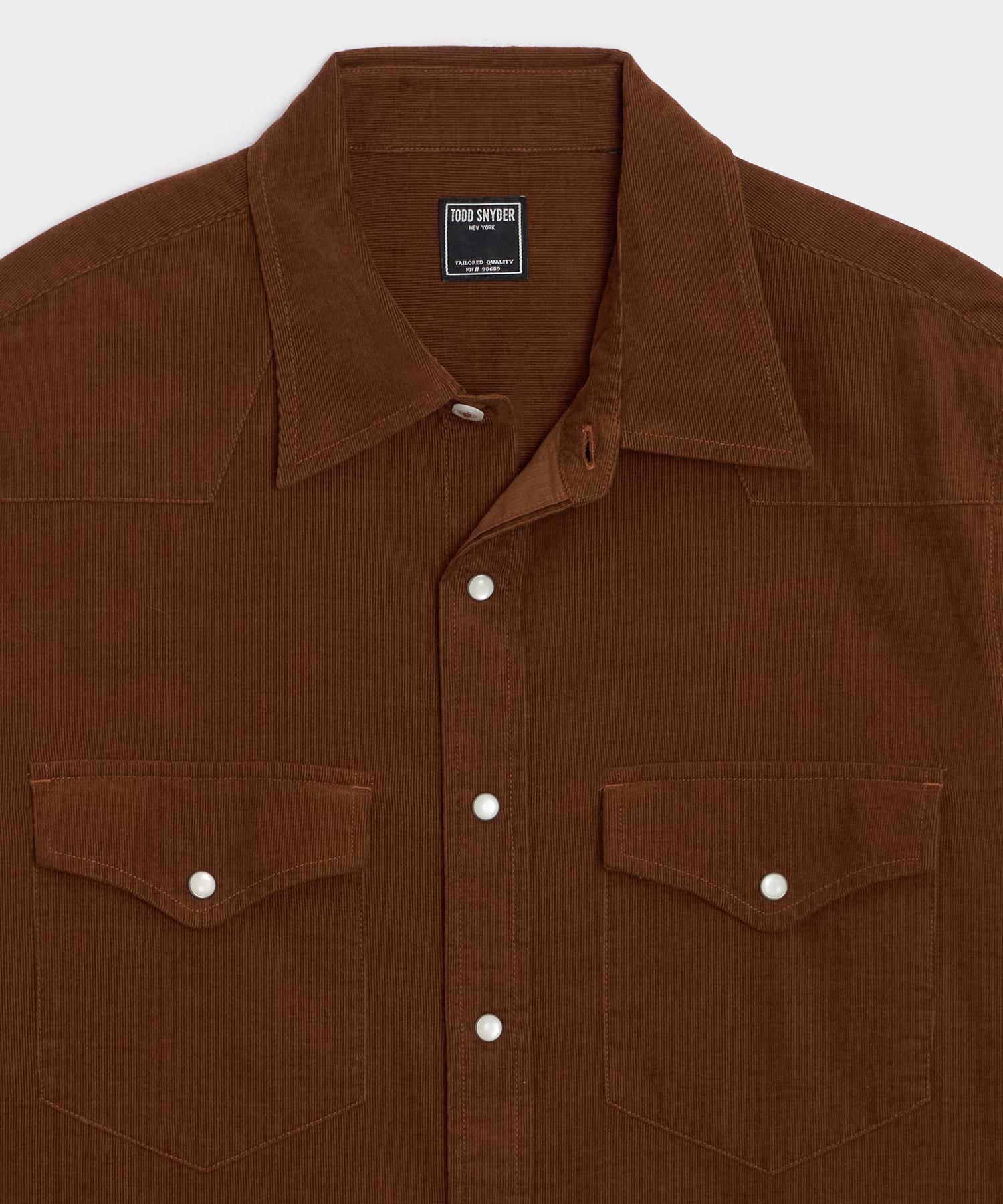 Corduroy Western Shirt - Image 6