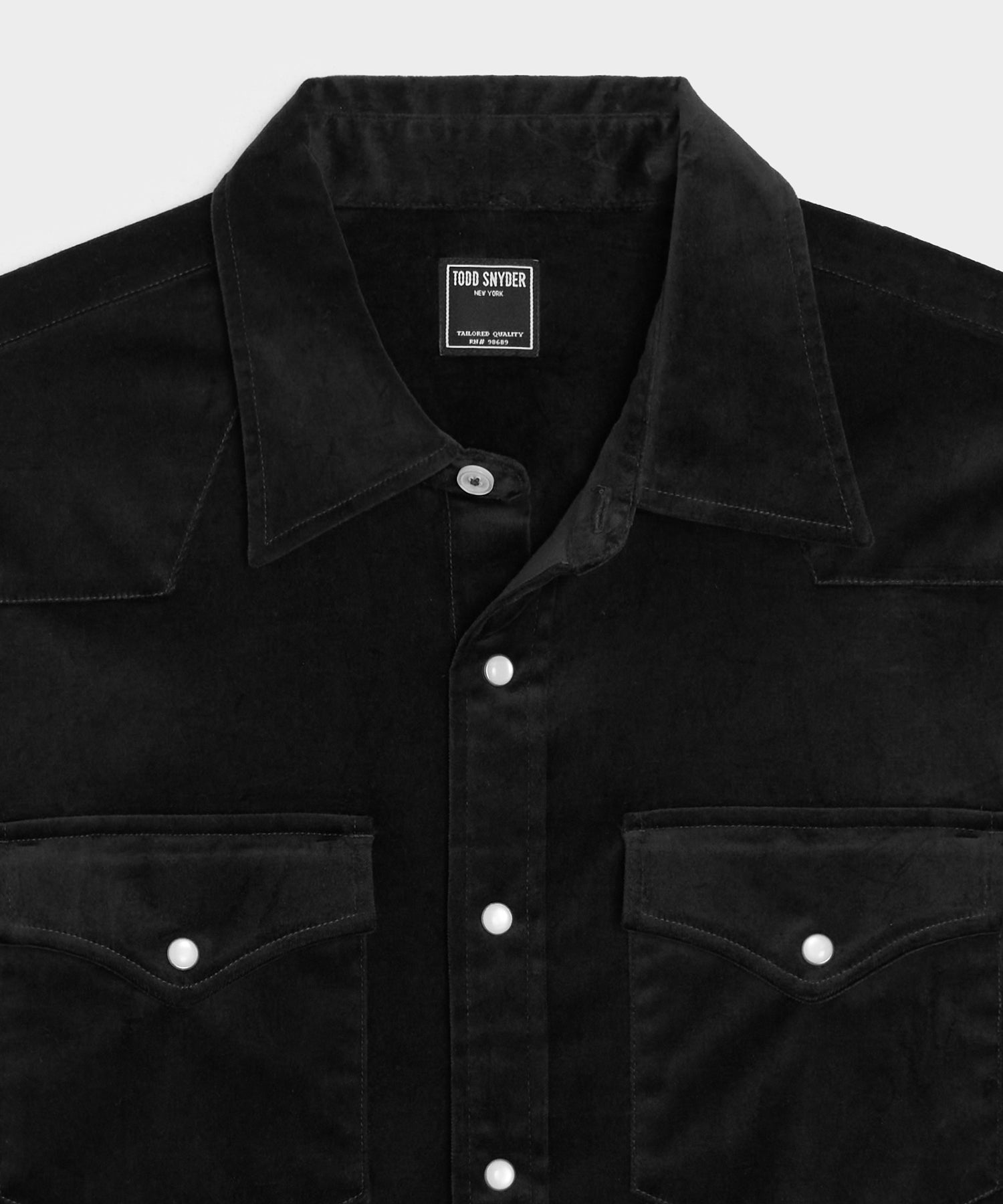 Velvet Western Shirt - Image 6