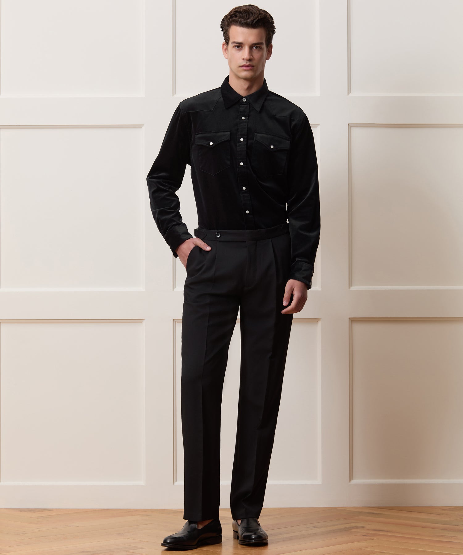 Velvet Western Shirt - Image 3