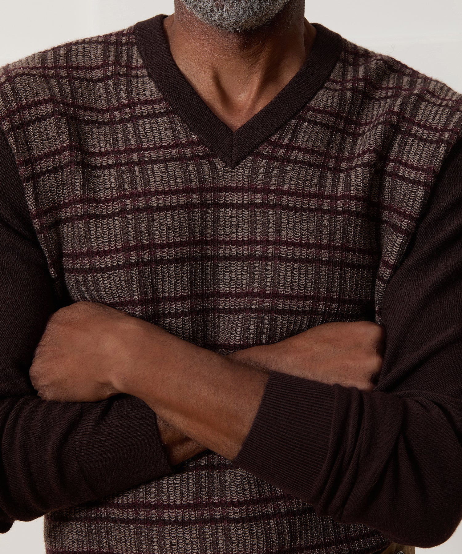 Merino V-Neck Sweater - Image 3