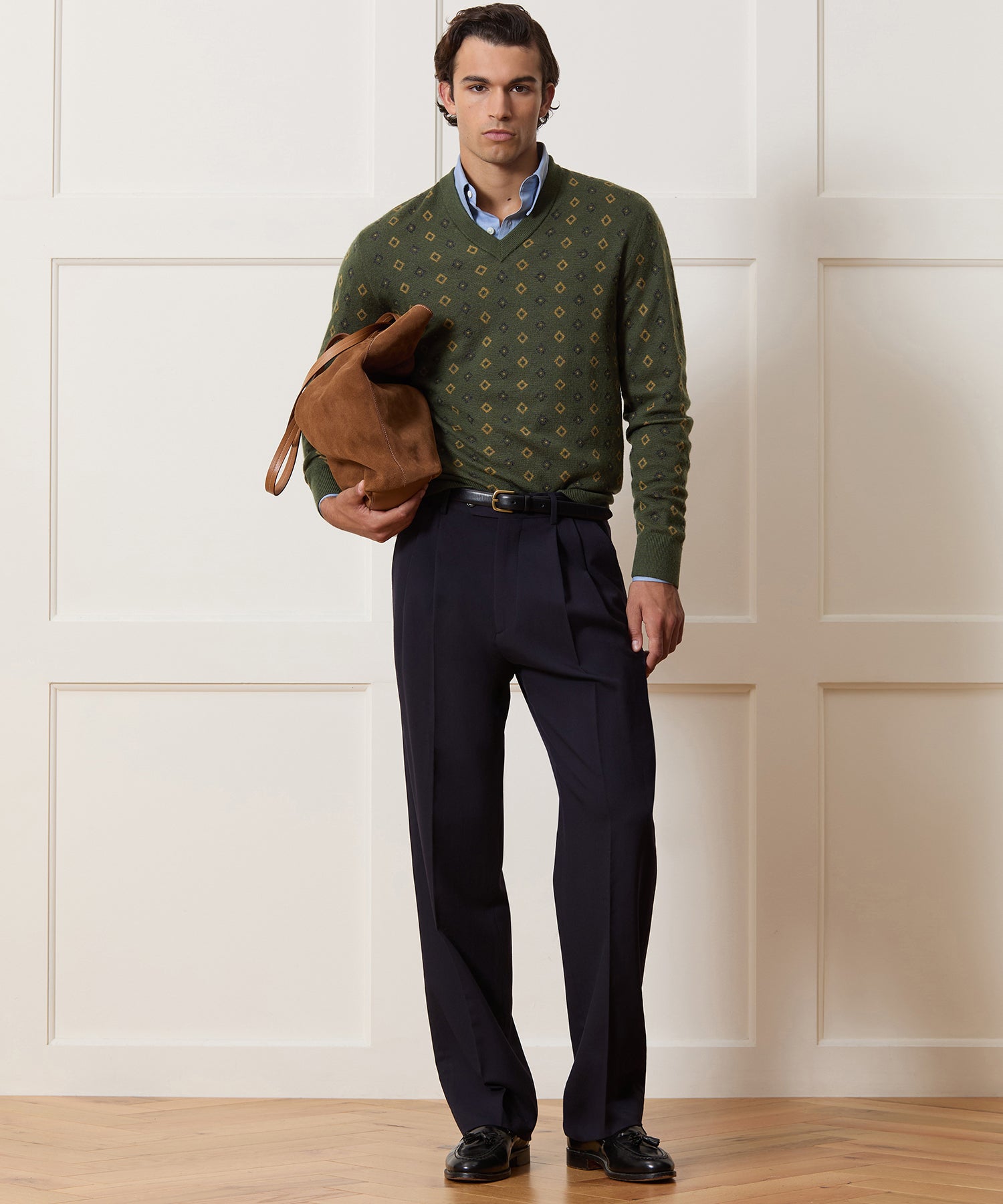 Merino V-Neck Sweater - Image 3