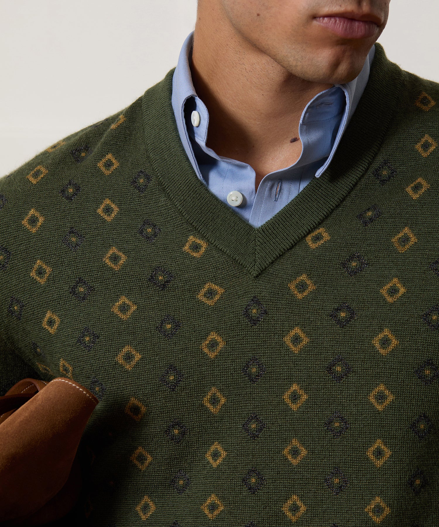 Merino V-Neck Sweater - Image 4