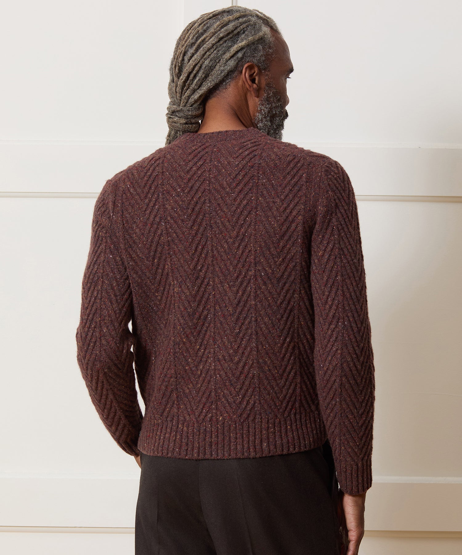 Donegal Cable Knit Sweater - Image 5