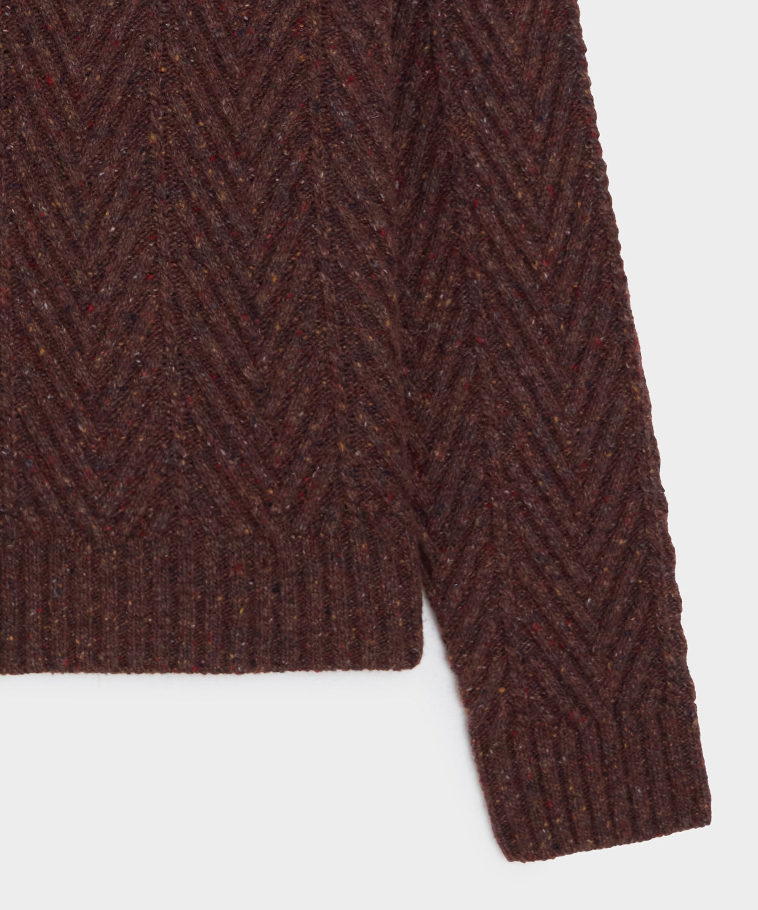 Donegal Cable Knit Sweater - Image 7