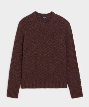 Donegal Cable Knit Sweater