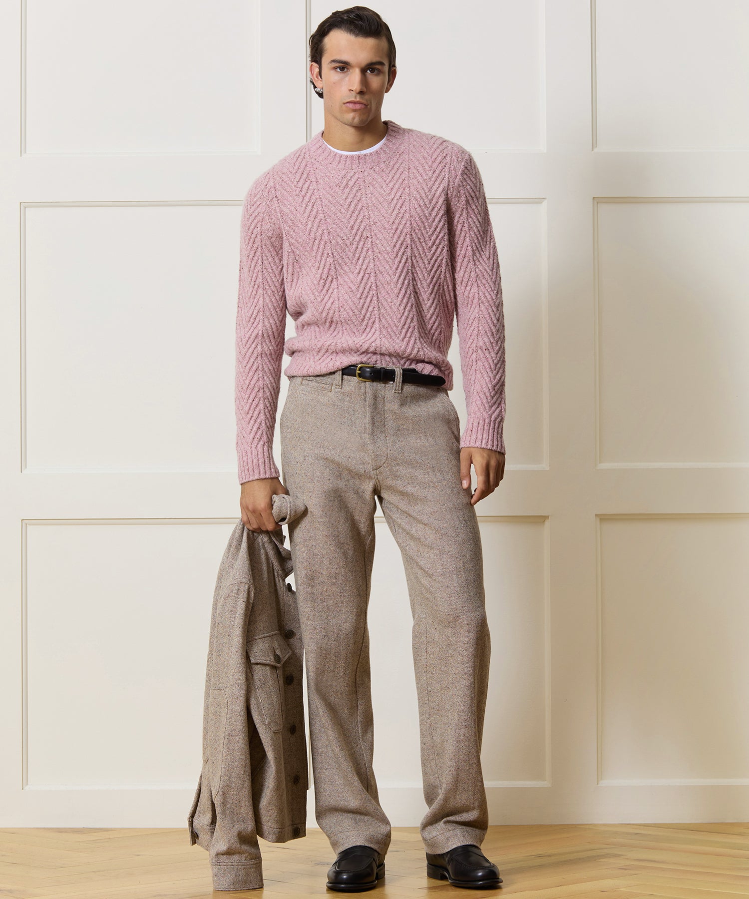 Donegal Cable Knit Sweater - Image 3