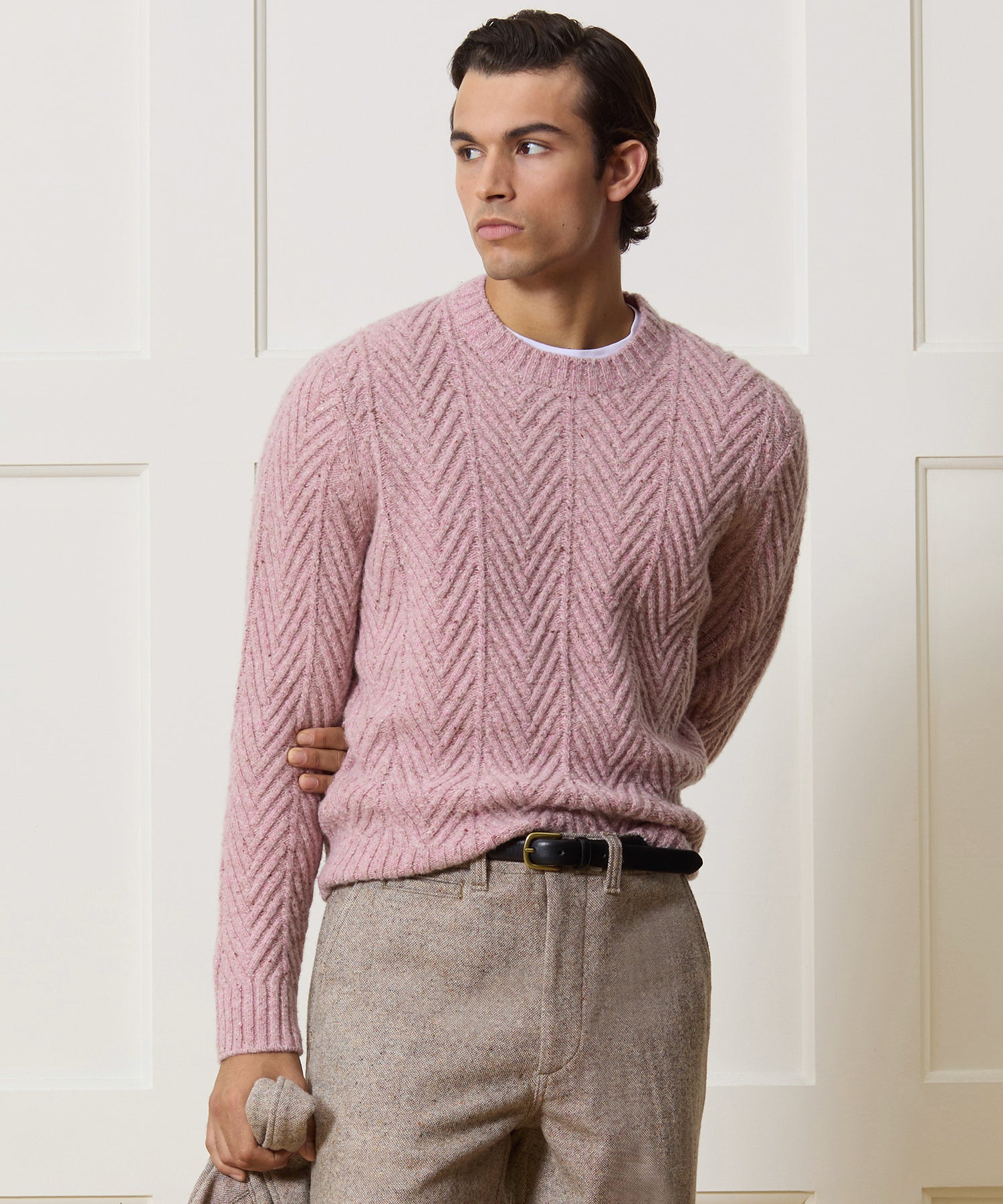 Donegal Cable Knit Sweater - Image 2