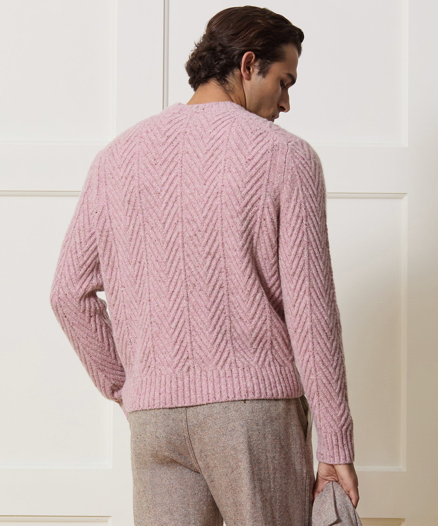 Donegal Cable Knit Sweater - Image 5