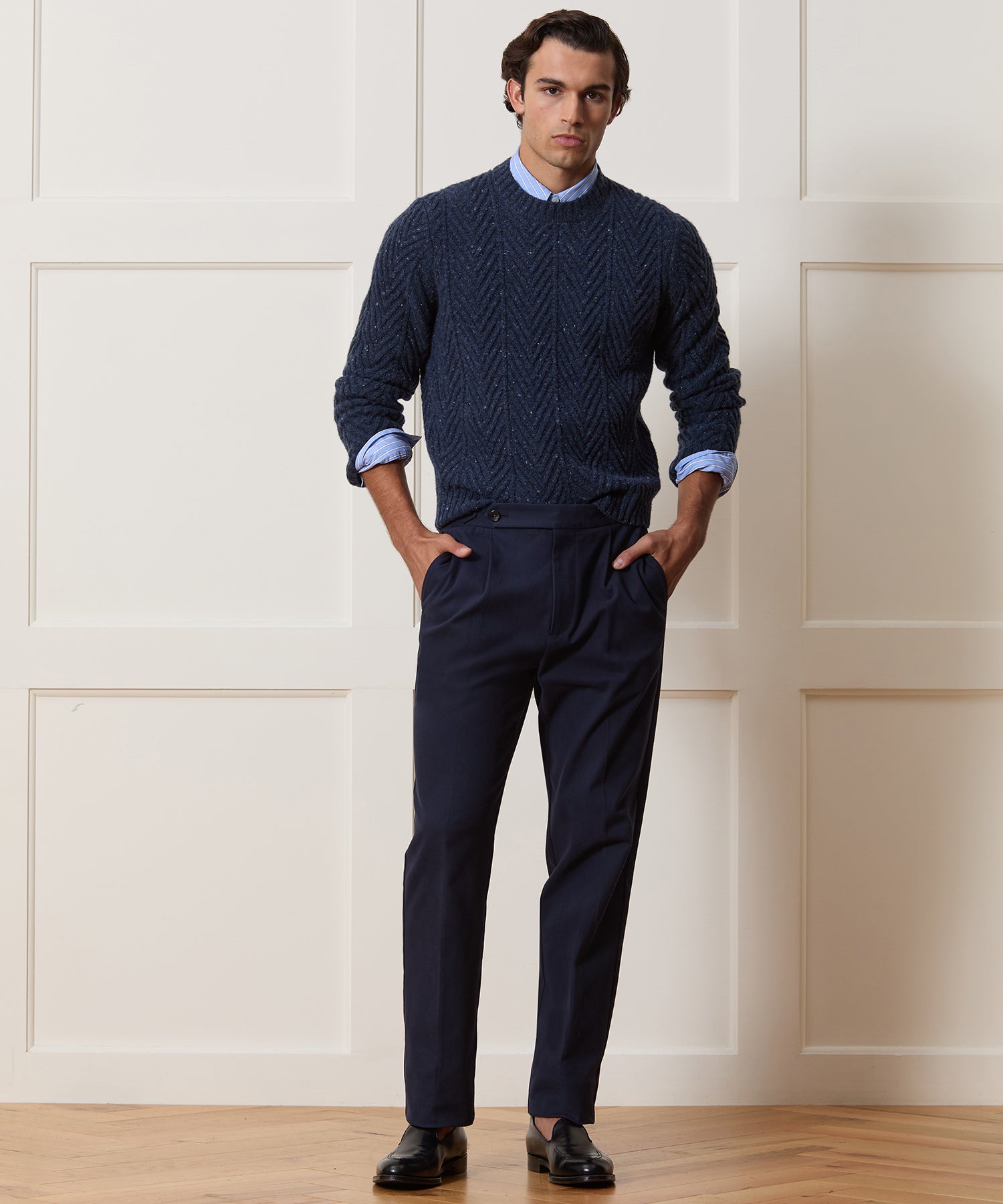 Donegal Cable Knit Sweater - Image 3