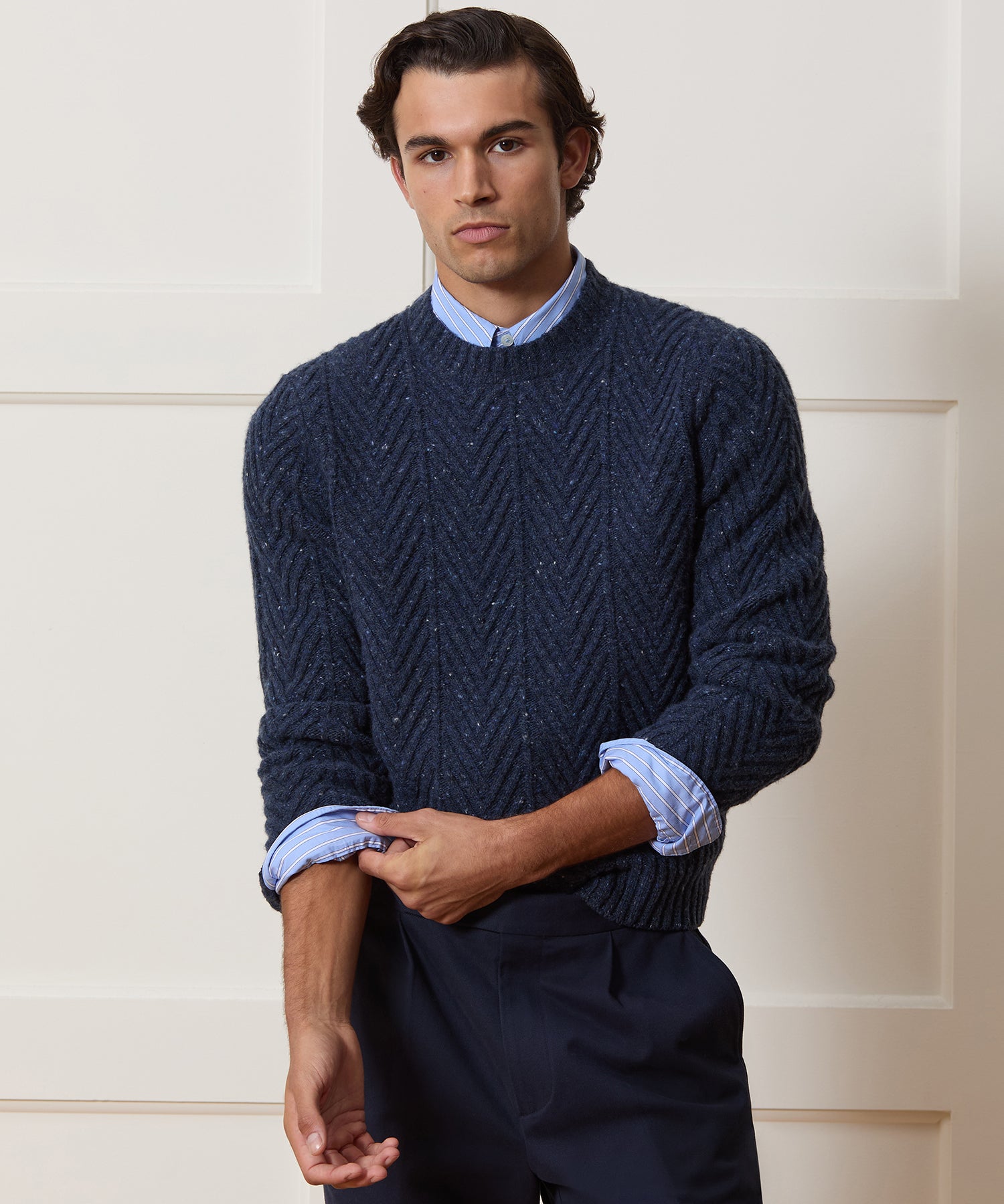 Donegal Cable Knit Sweater - Image 2