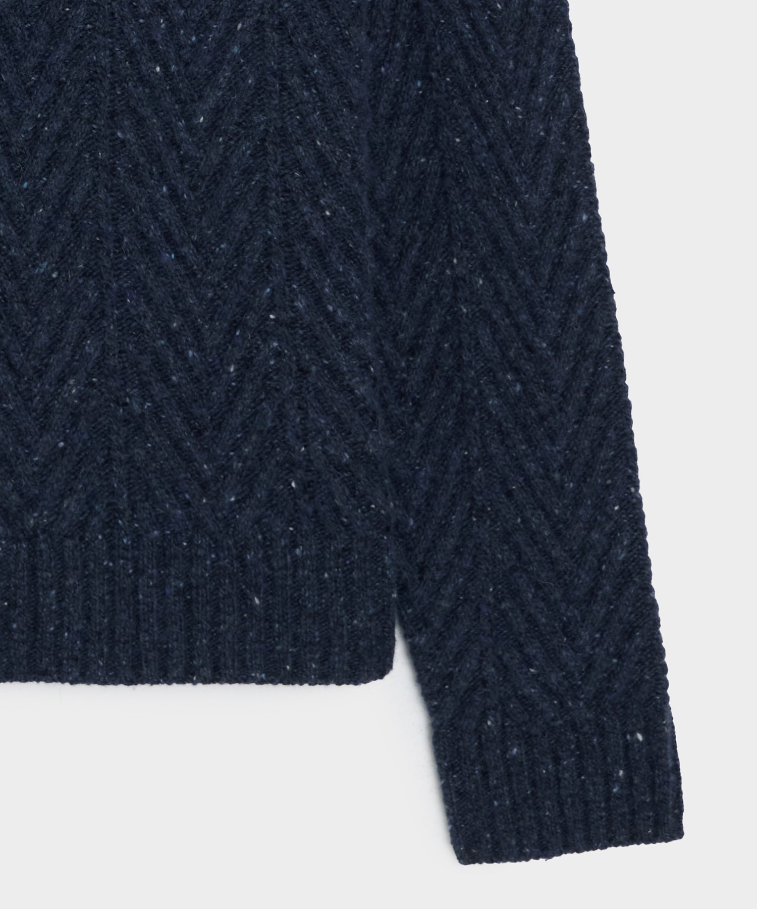 Donegal Cable Knit Sweater - Image 7