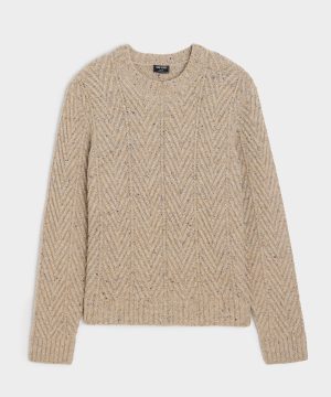 Donegal Cable Knit Sweater