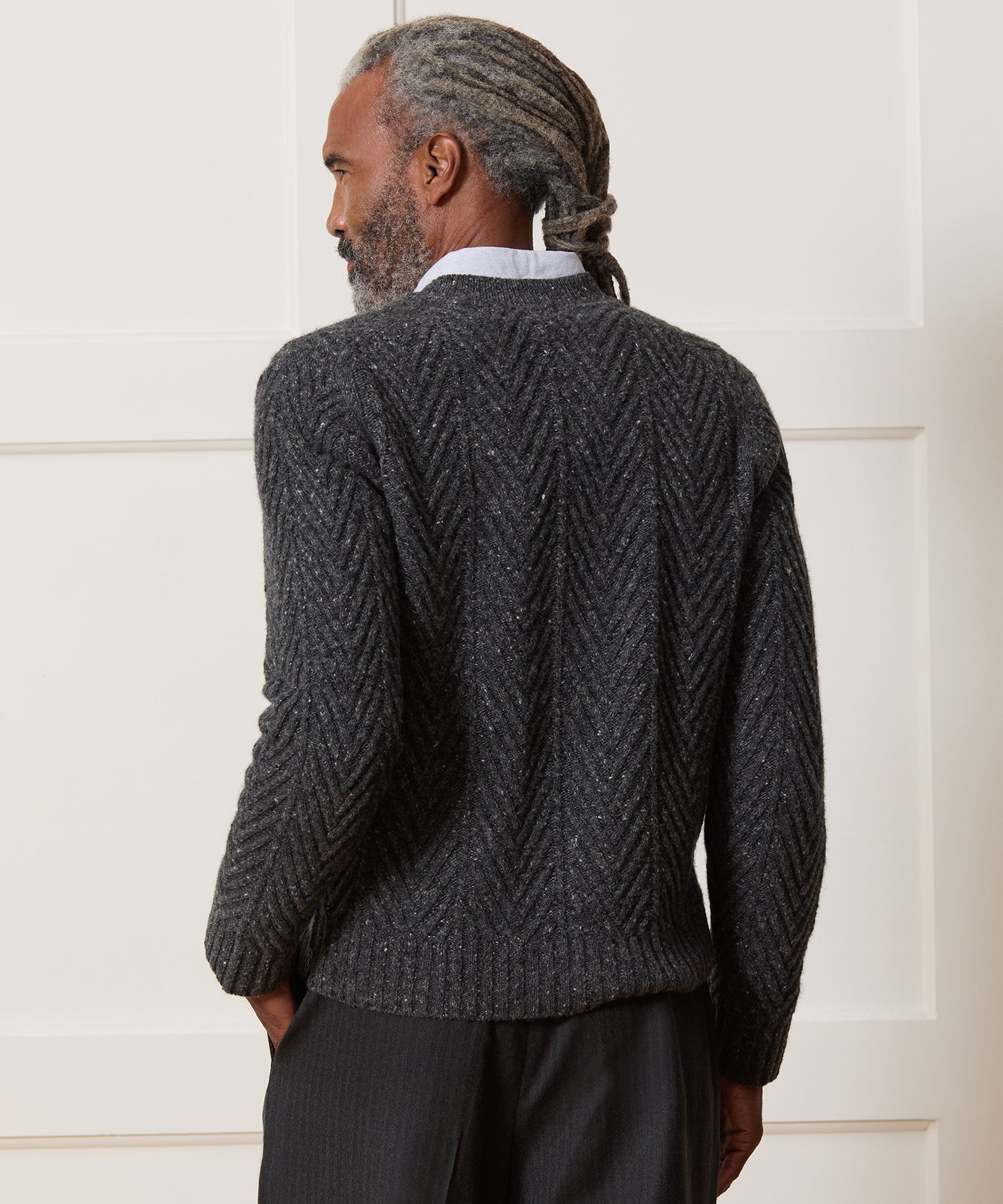 Donegal Cable Knit Cardigan - Image 5
