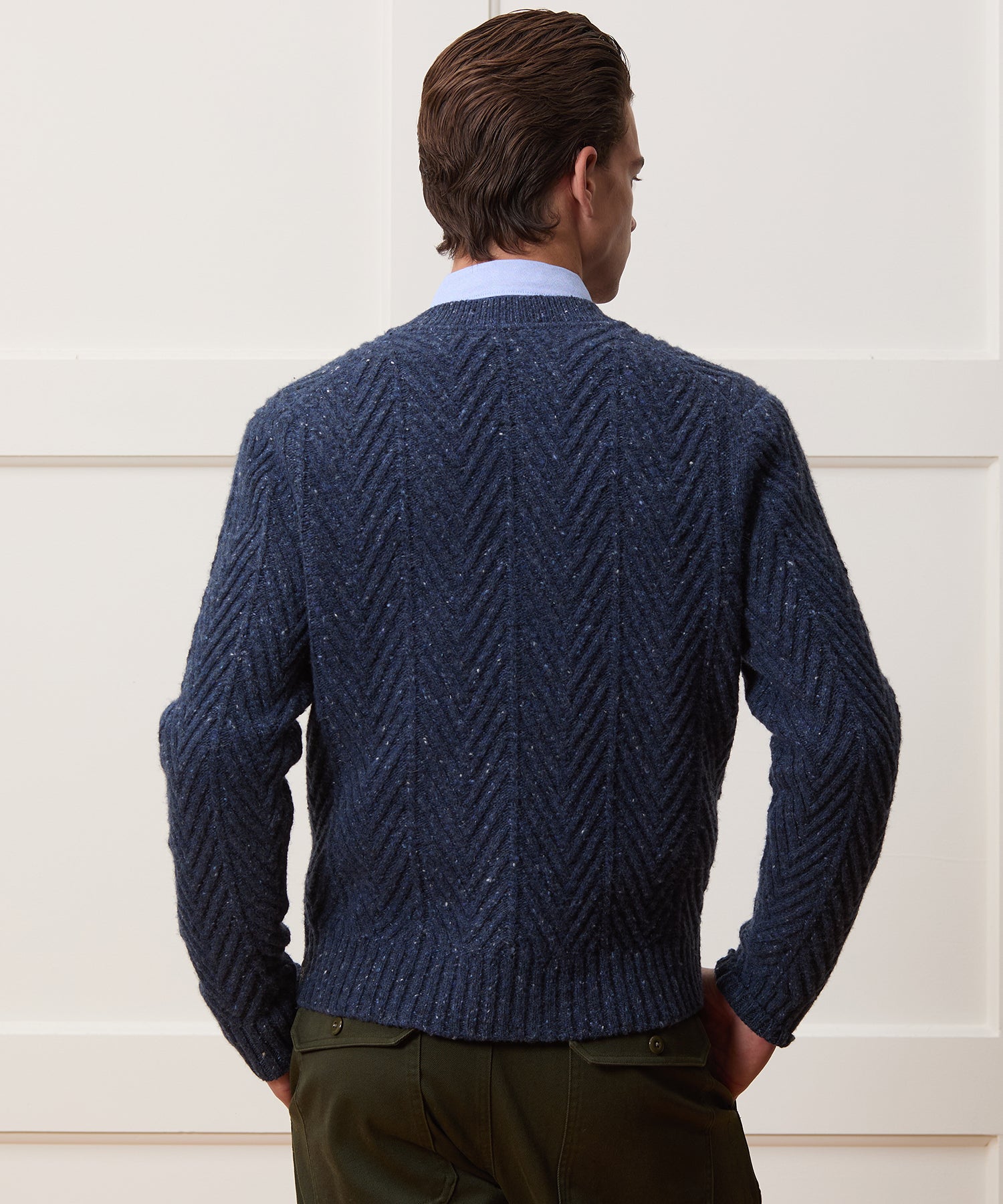 Donegal Cable Knit Cardigan - Image 5
