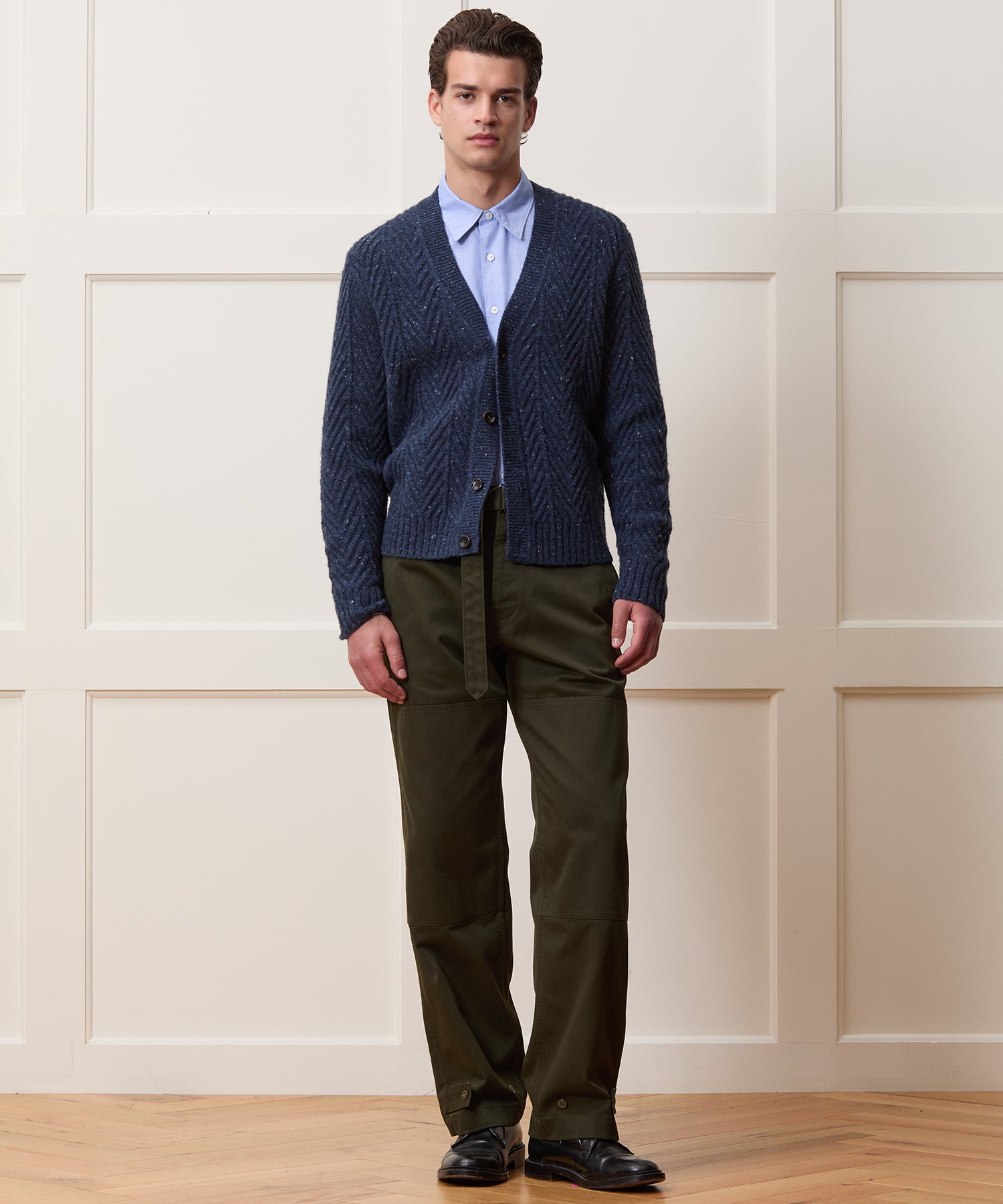 Donegal Cable Knit Cardigan - Image 3