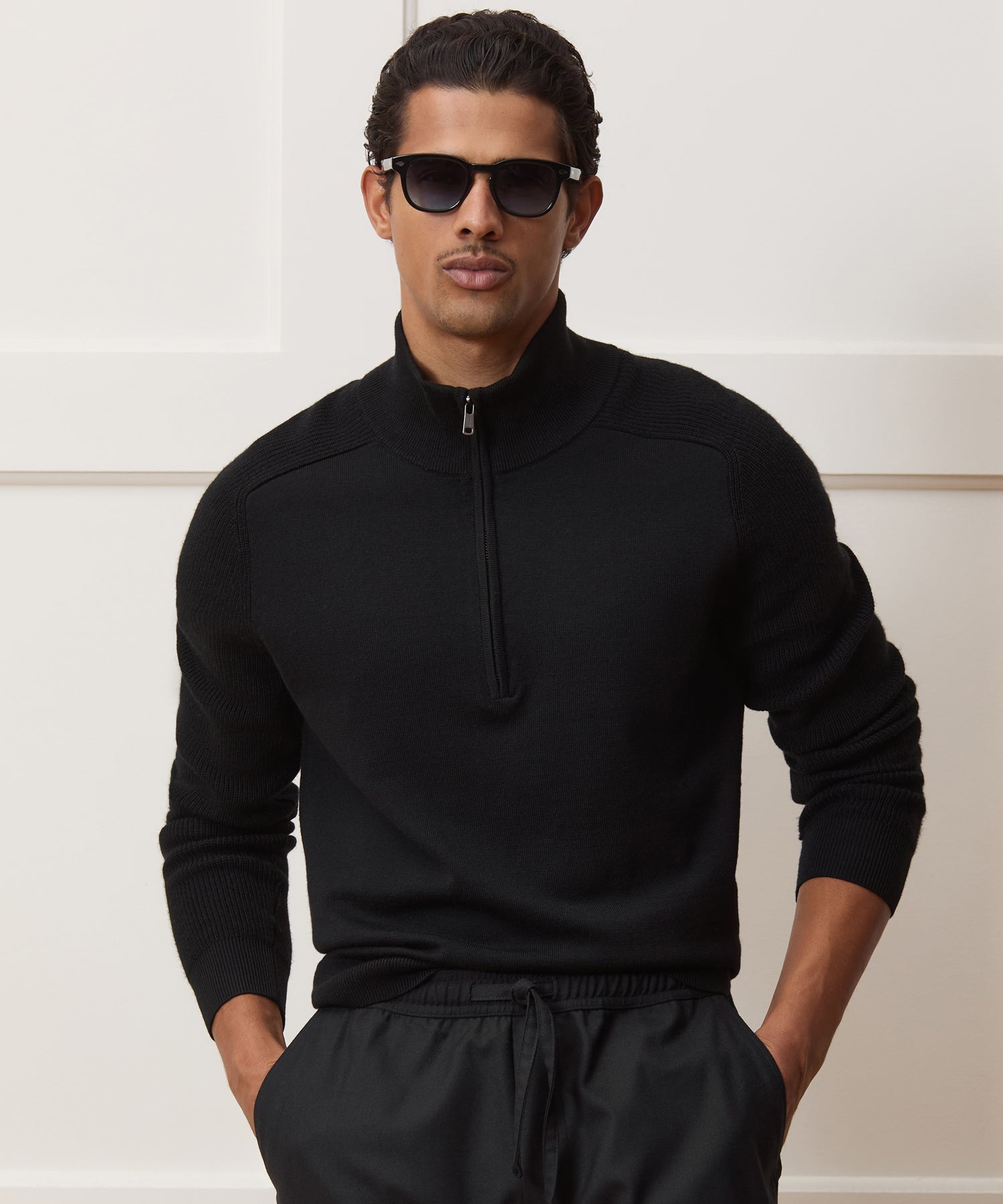 Merino Quarter-Zip Sweater - Image 2