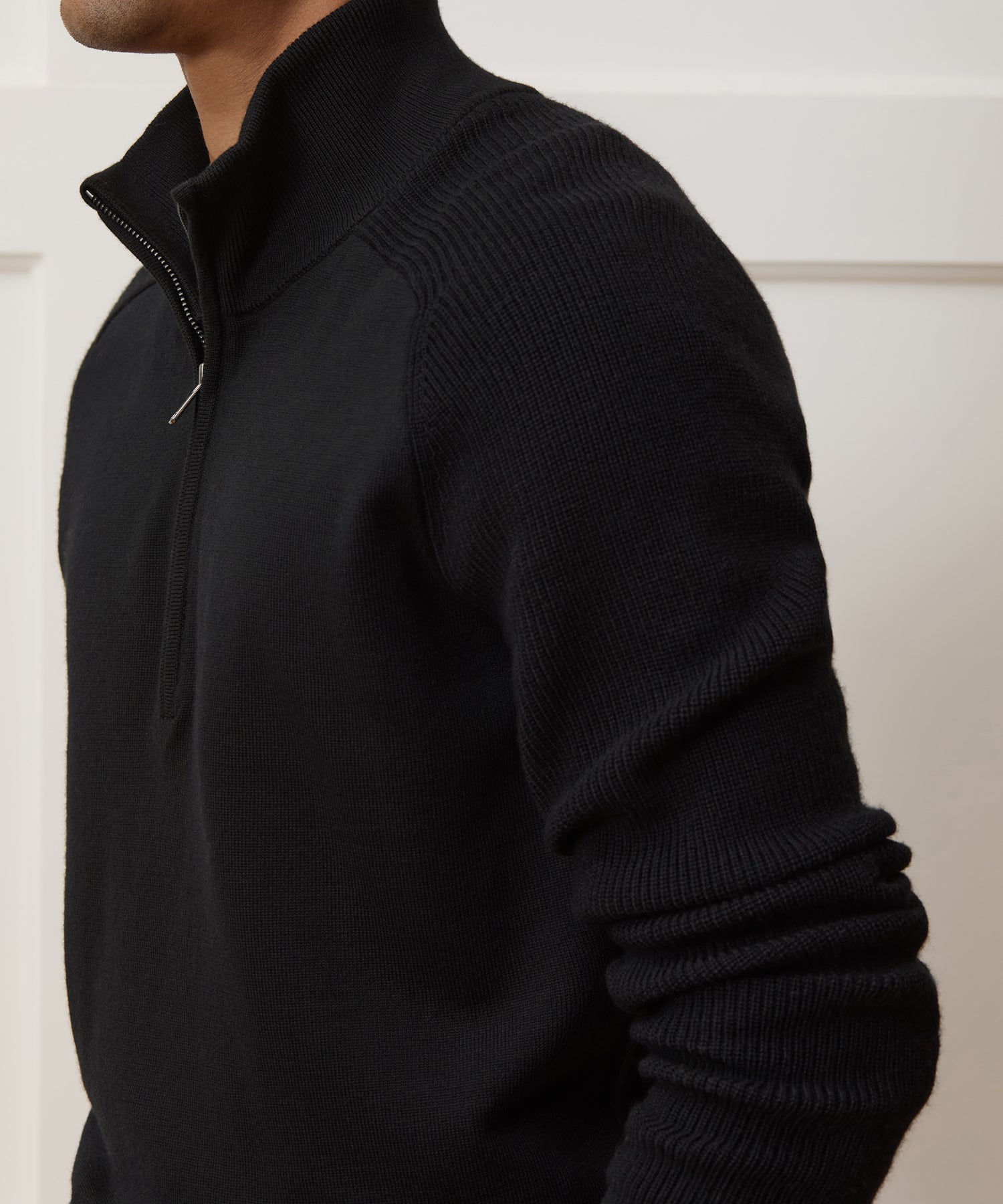 Merino Quarter-Zip Sweater - Image 4