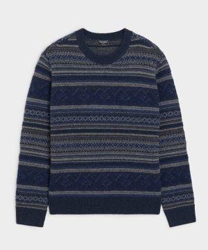 Merino Fair Isle Crewneck Sweater