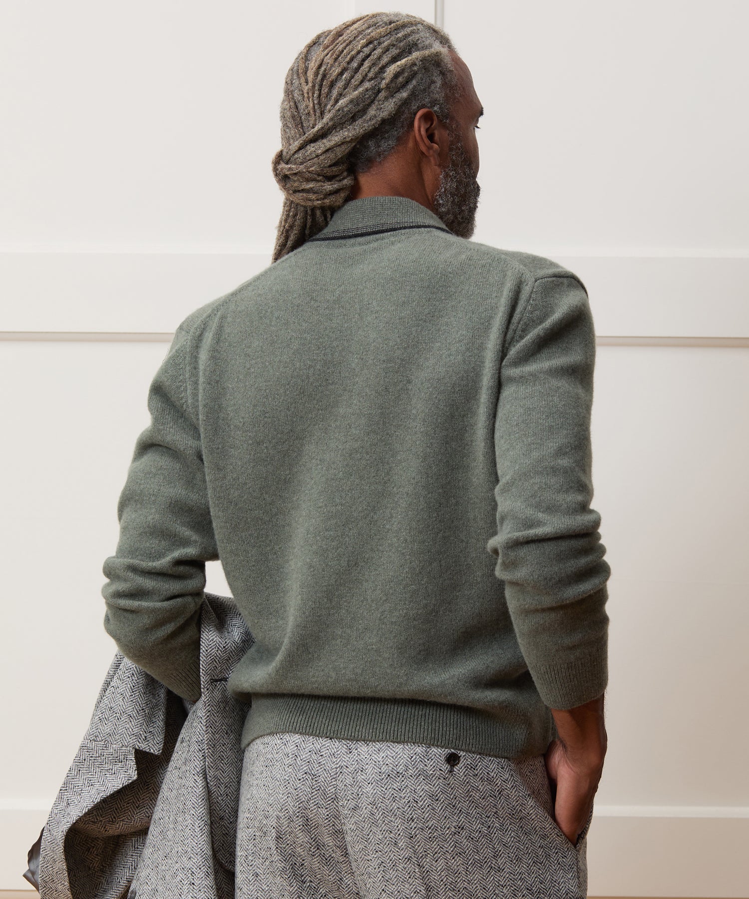 Wool Tipped Sweater Polo - Image 5